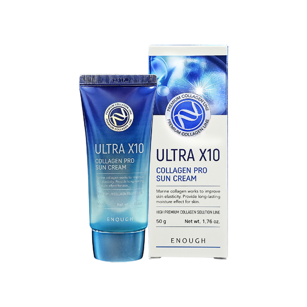 KEM CHỐNG NẮNG COLLAGEN CAO CẤP ENOUGH PREMIUM ULTRA X10 COLLAGEN SUN CREAM 50G