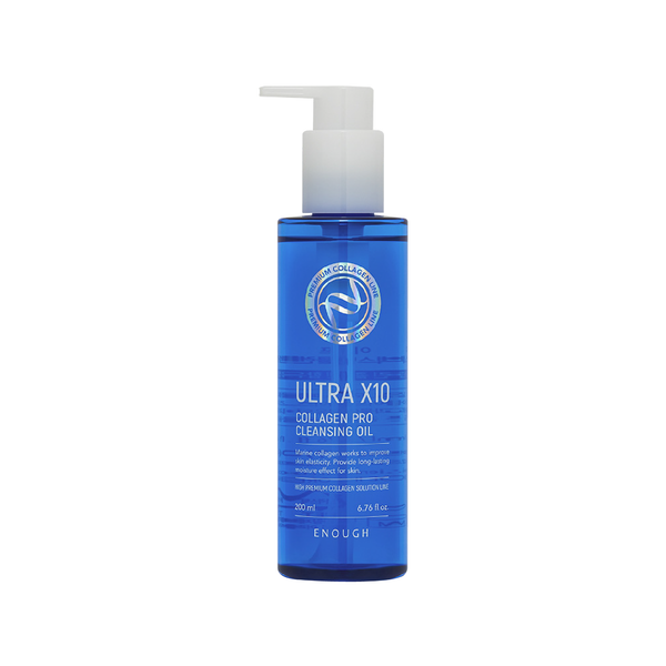 DẦU TẨY TRANG COLLAGEN CAO CẤP ENOUGH ULTRA X10 COLLAGEN PRO CLEANSING OIL 200ML