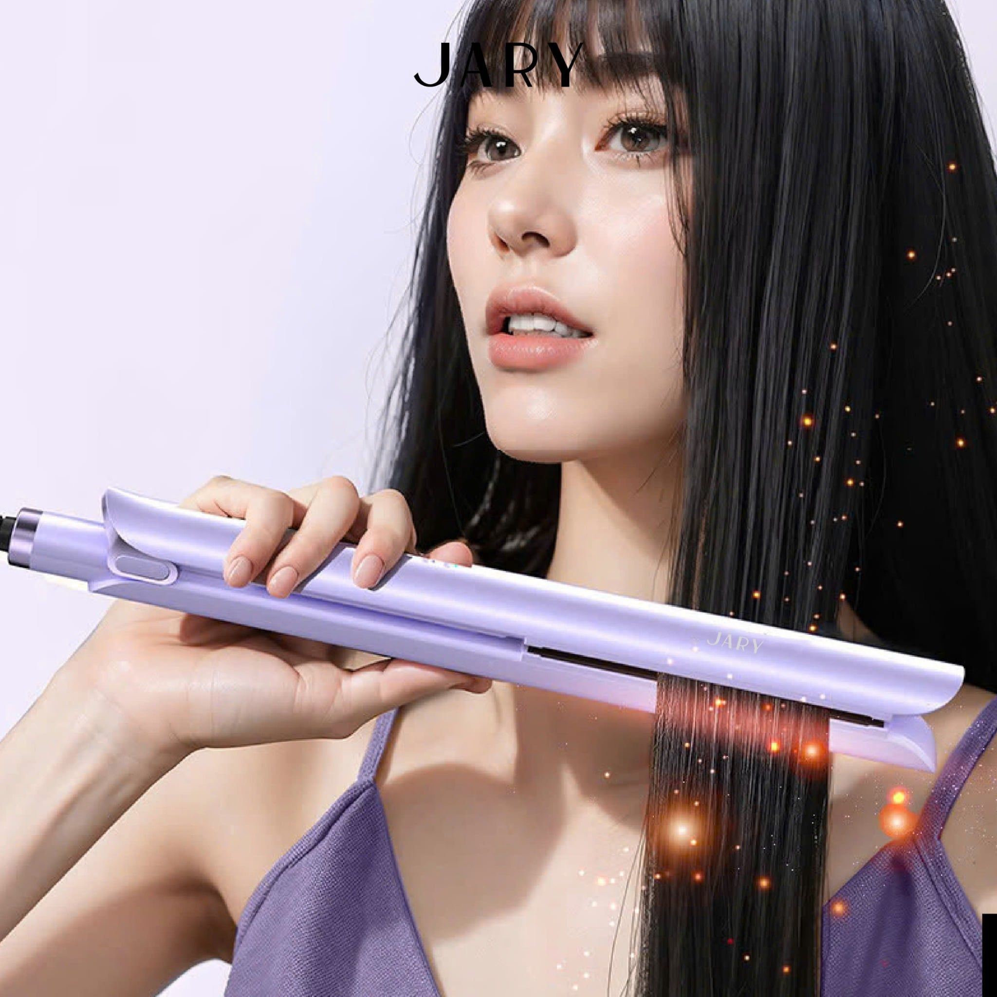 MÁY DUỖI TÓC JARY HAIR STRAIGHTENER - TONE TÍM