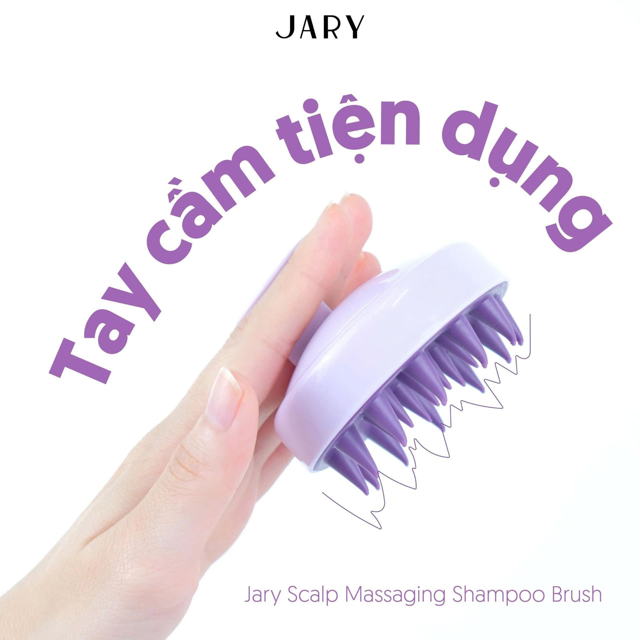 LƯỢC GỘI ĐẦU JARY SCALP MASSAGING SHAMPOO BRUSH