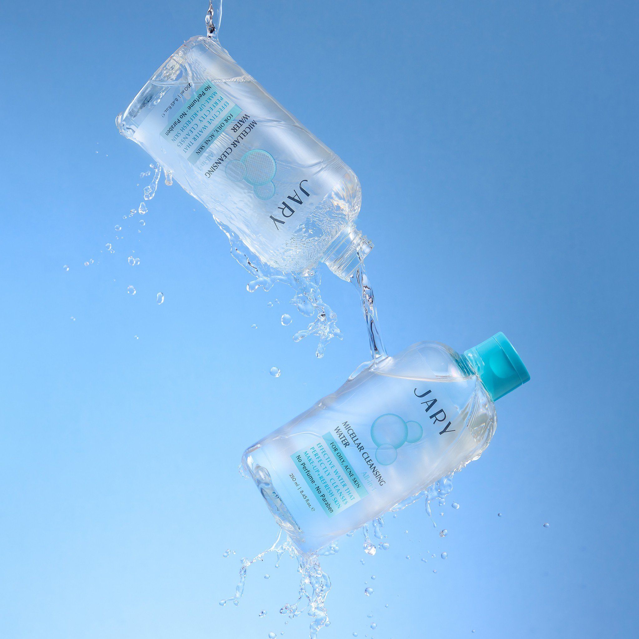 NƯỚC TẨY TRANG JARY MICELLAR CLEANSING WATER MÀU XANH - DÀNH CHO DA DẦU MỤN