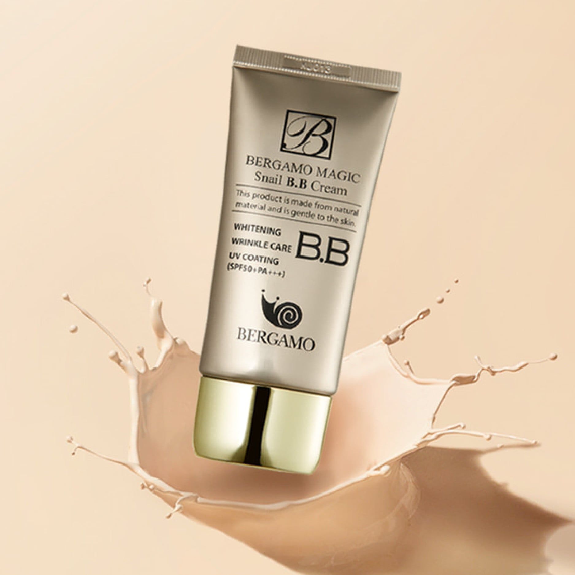 KEM NỀN ỐC SÊN BERGAMO MAGIC SNAIL BB CREAM 50ML