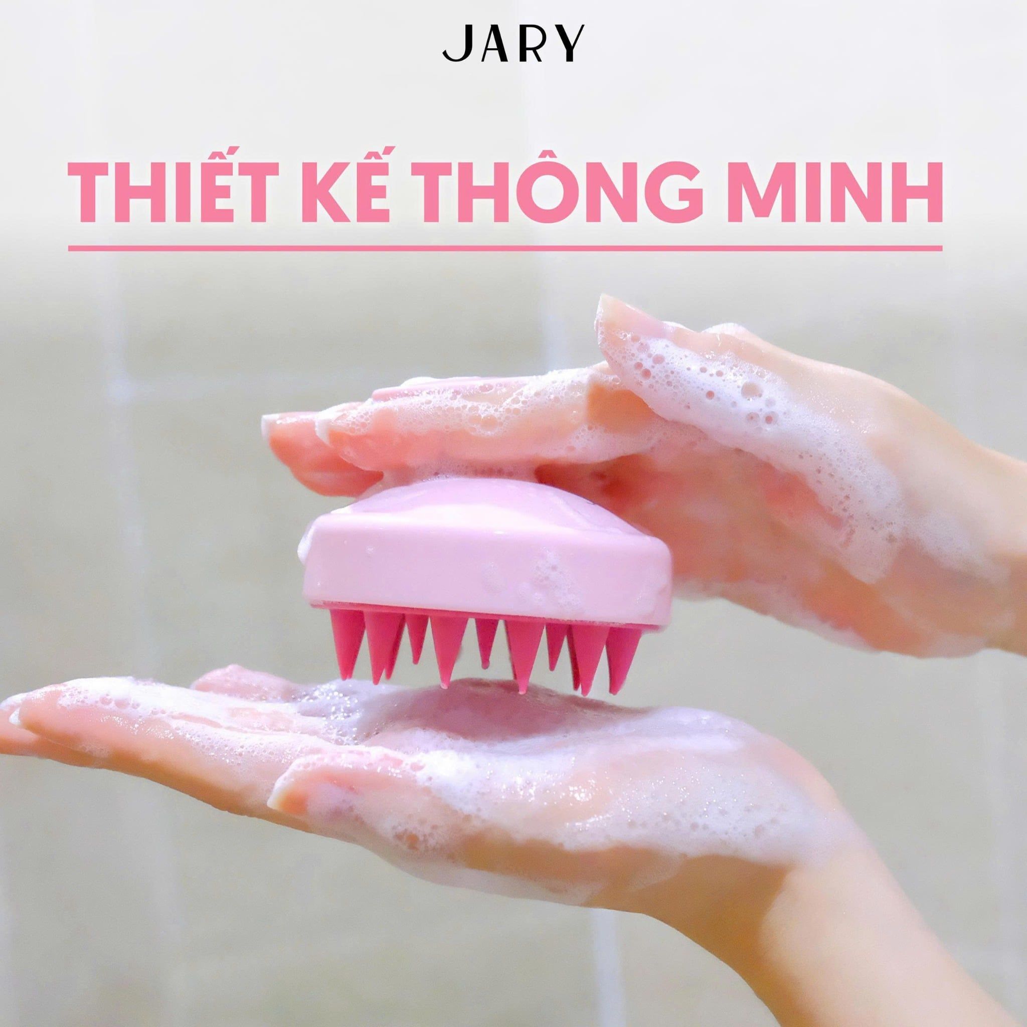 LƯỢC GỘI ĐẦU JARY SCALP MASSAGING SHAMPOO BRUSH