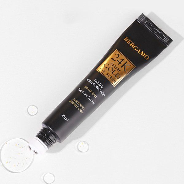 LĂN GIẢM THÂM MẮT VÀNG BERGAMO 24K LUXURY GOLD EYE SERUM 30ML