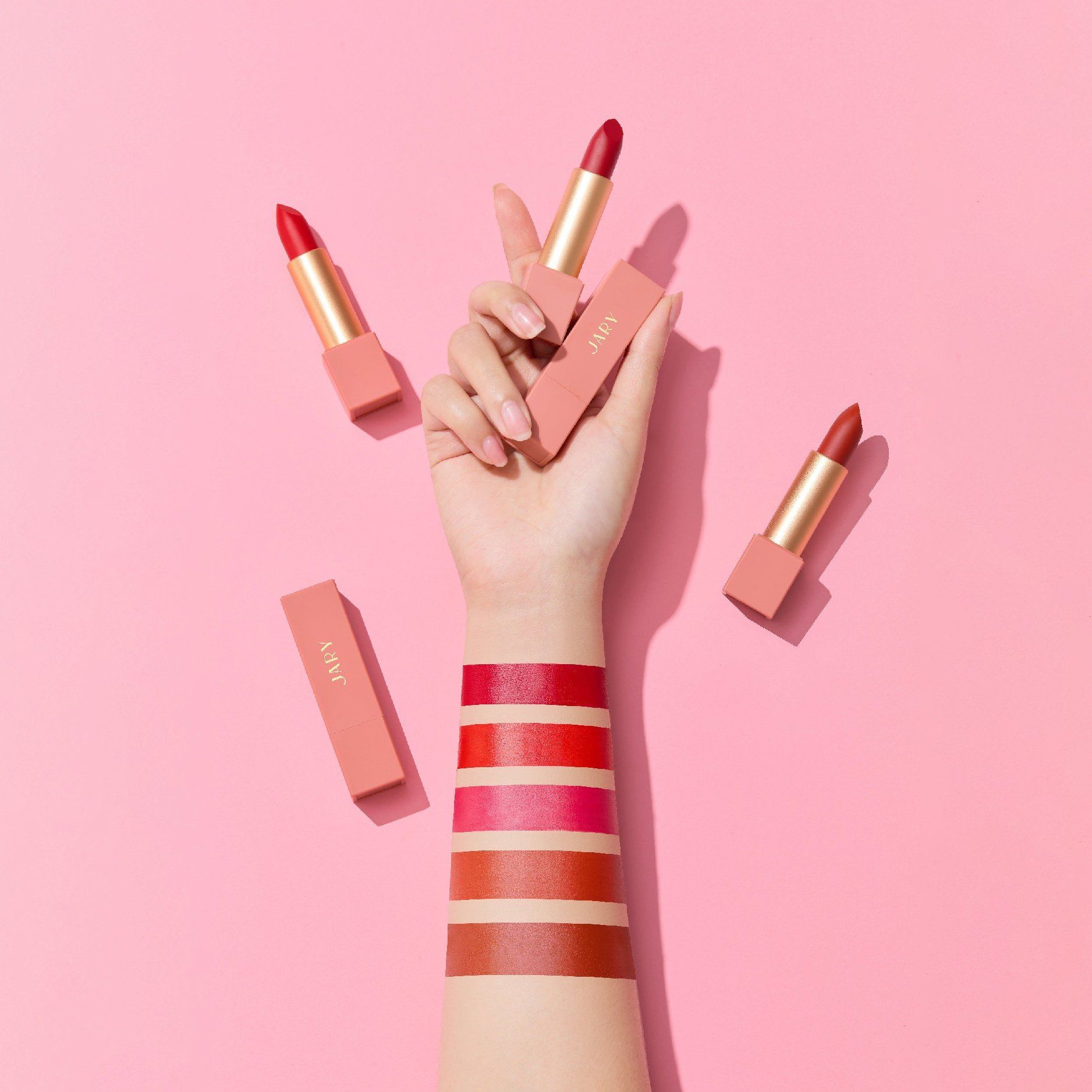 SON THỎI LÌ JARY POWER MATTE LIPSTICK 234 CHILLY RED - CAM CHÁY