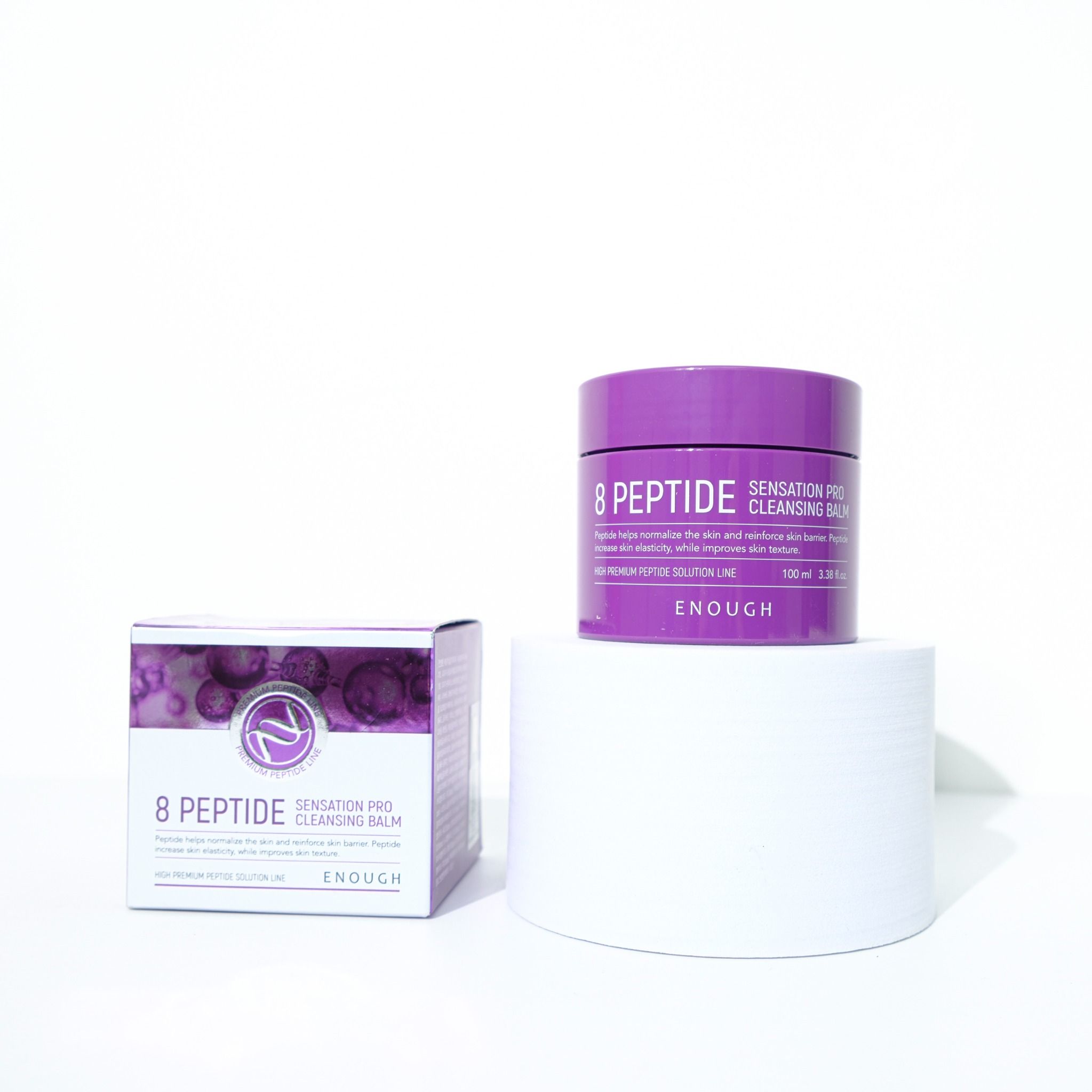 SÁP TẨY TRANG PEPTIDE CAO CẤP ENOUGH 8 PEPTIDE SENSATION PRO CLEANSING BALM 100ML