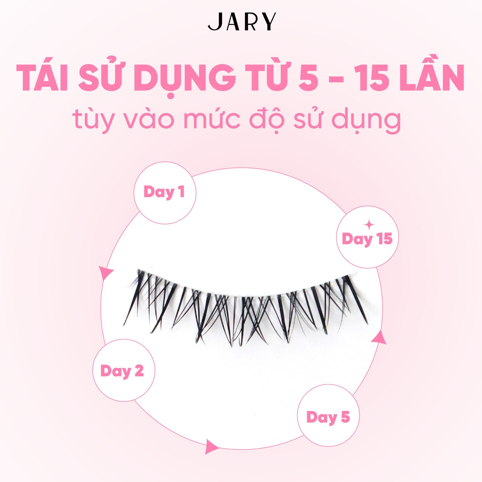 LÔNG MI GIẢ GÂN TRONG JARY FULL STRIP LASHES - LF101