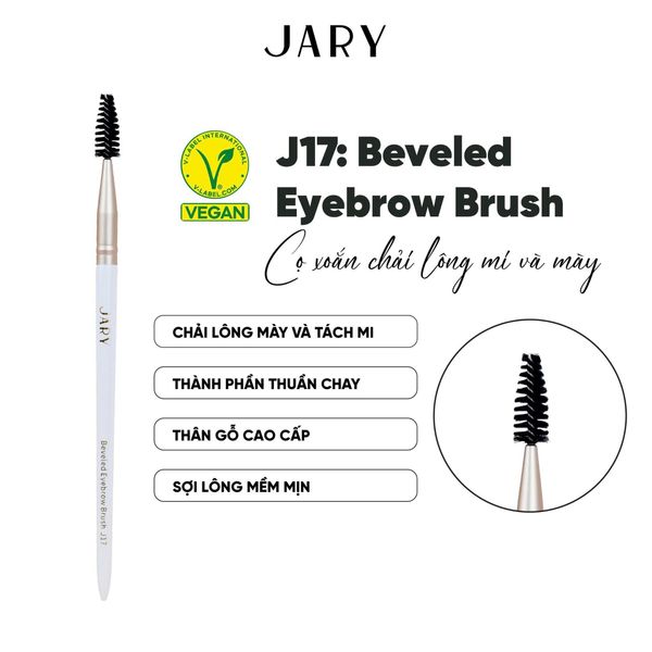 CỌ XOẮN CHẢI LÔNG MI VÀ MÀY JARY EYEBROW AND EYELASH BRUSH - J17