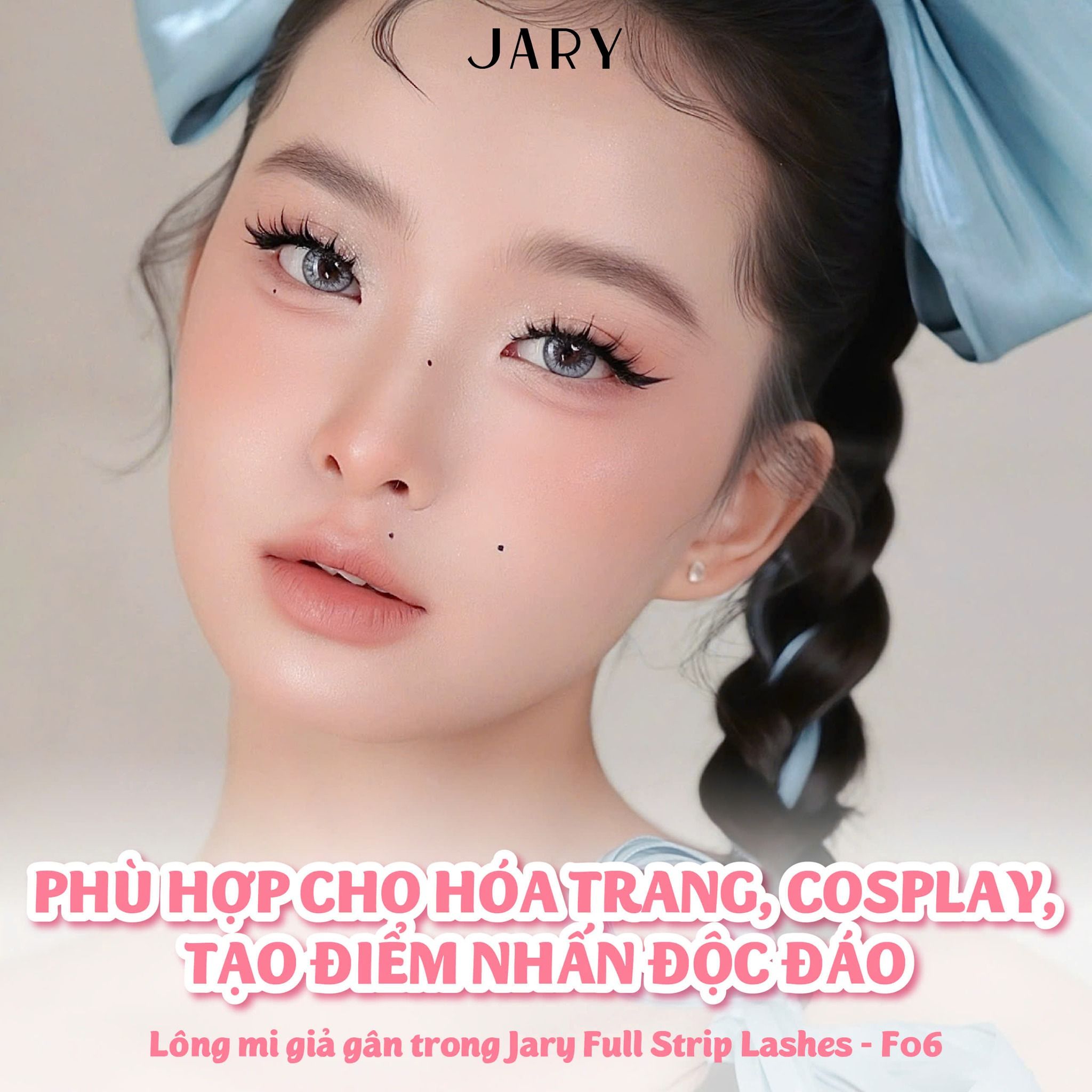 LÔNG MI GIẢ GÂN TRONG JARY FULL STRIP LASHES - F06