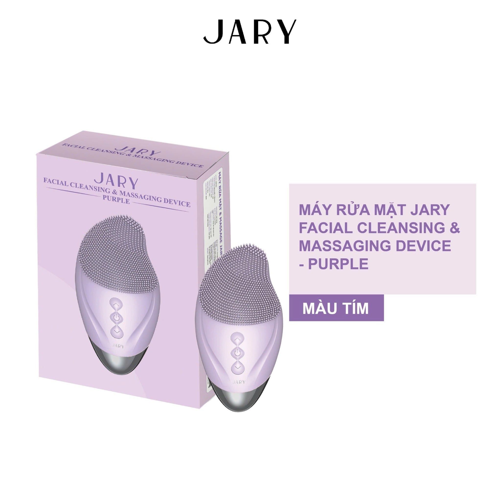 MÁY RỬA MẶT JARY FACIAL CLEANSING & MASSAGING DEVICE - MÀU TÍM
