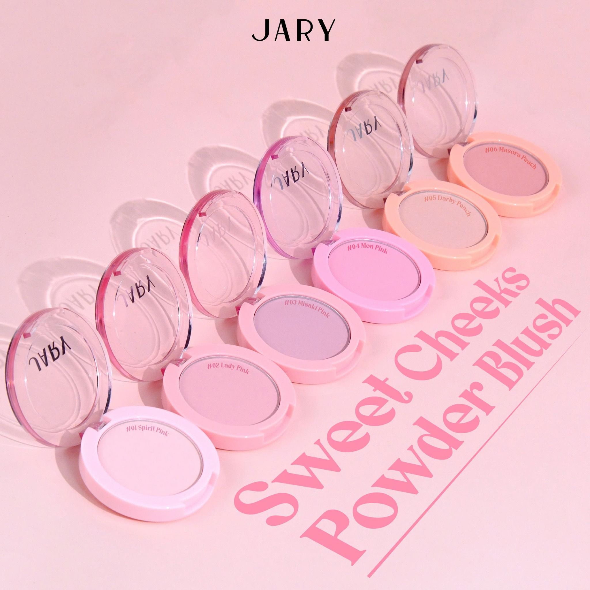 PHẤN MÁ JARY SWEET CHEEKS POWDER BLUSH