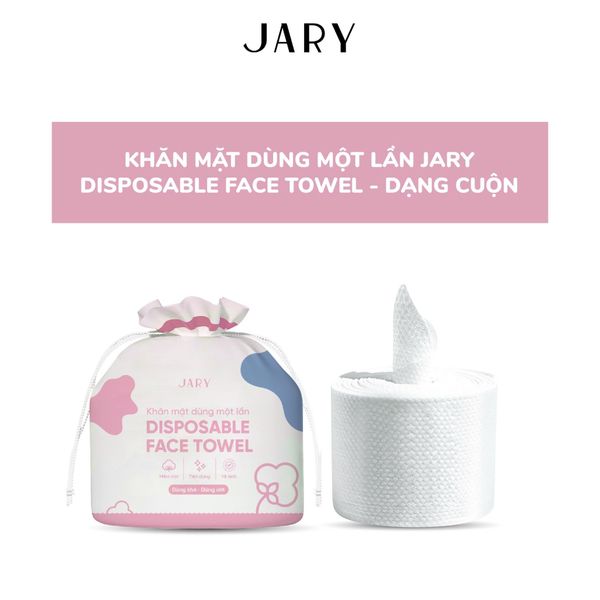 KHĂN MẶT DÙNG MỘT LẦN JARY DISPOSABLE FACE TOWEL - DẠNG CUỘN