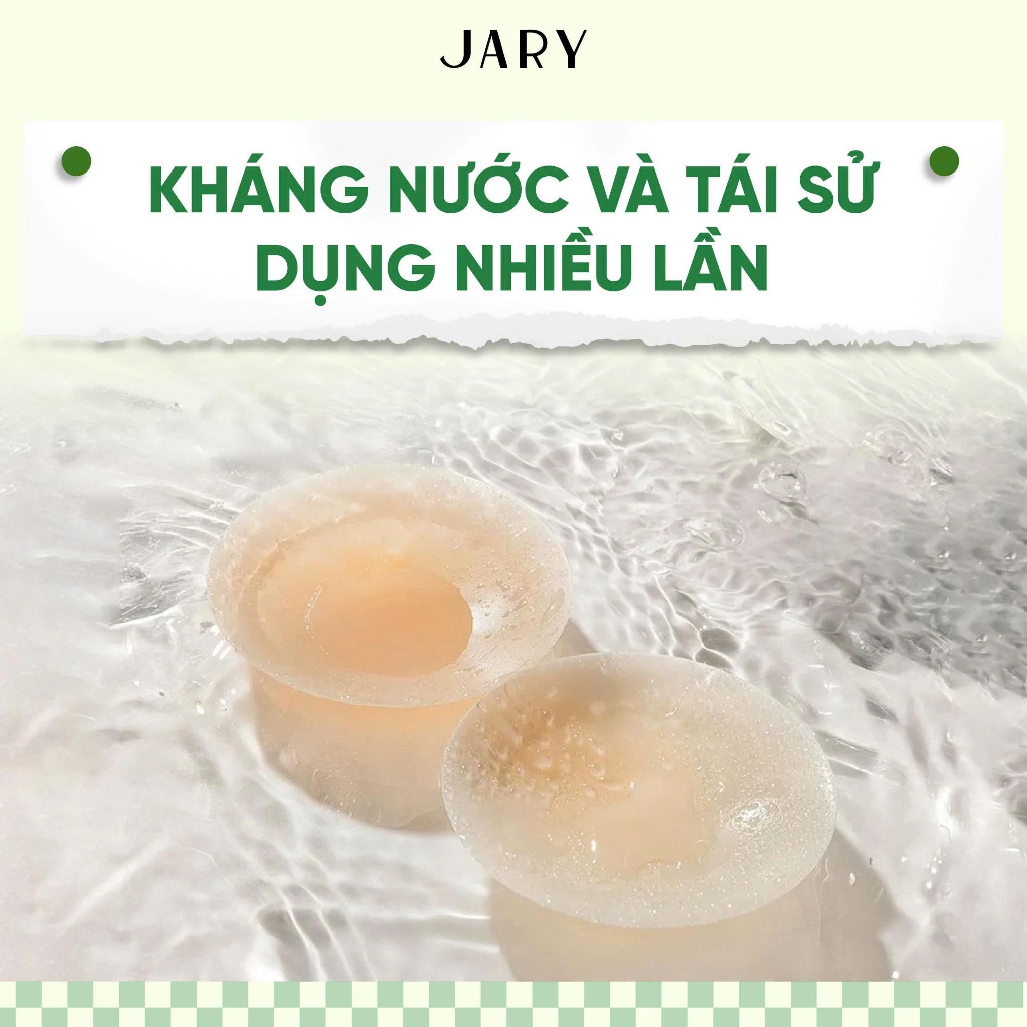 MIẾNG DÁN NGỰC SILICONE JARY NIPPLE COVERS - 04 - NHIỆT TỰ THÂN KHÔNG KEO