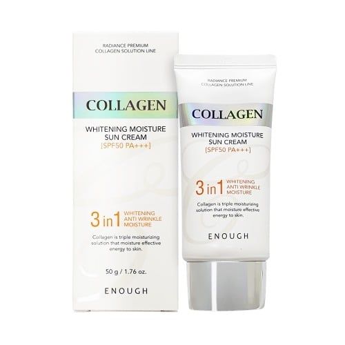 KEM CHỐNG NẮNG COLLAGEN 3IN1 ENOUGH COLLAGEN WHITENING MOISTURE SUN CREAM 50ML