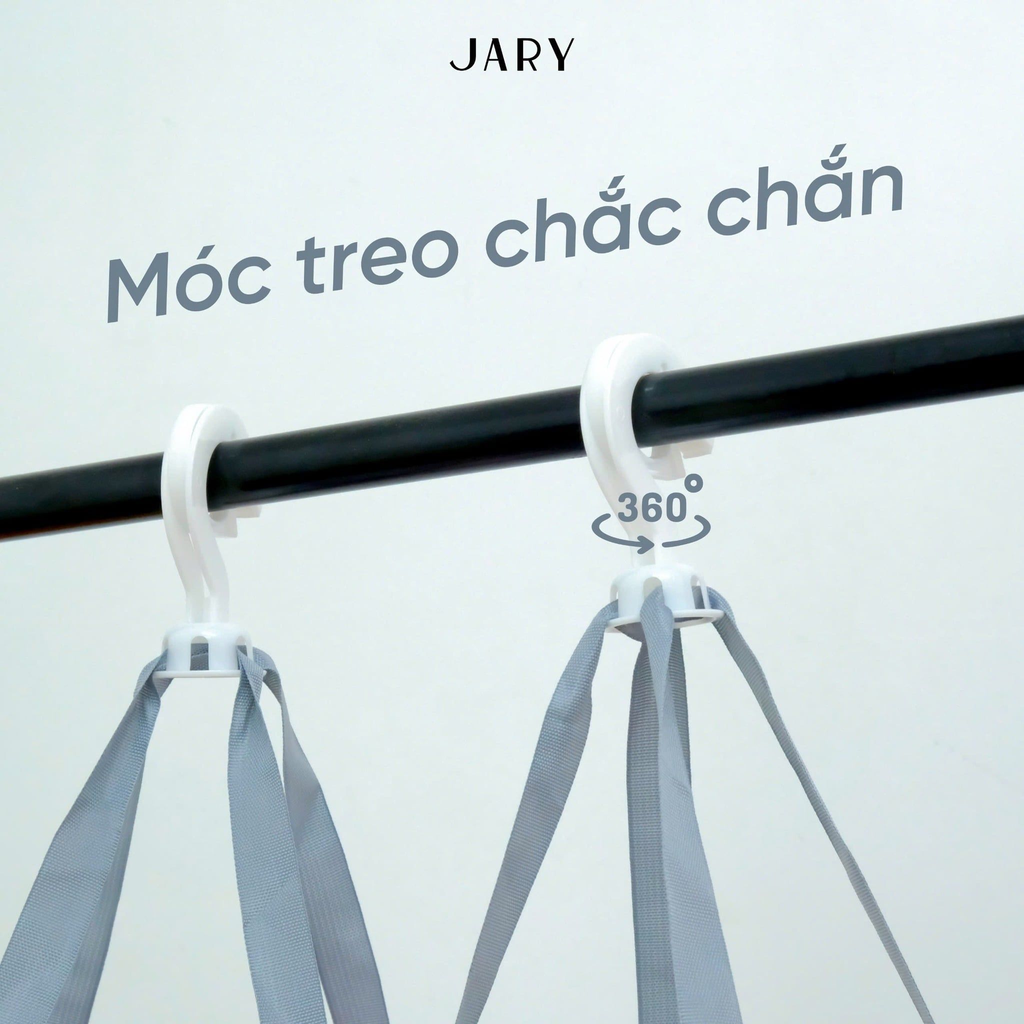 GIỎ TREO PHƠI KHÔ CỌ TRANG ĐIỂM JARY HANGING BRUSH BASKET