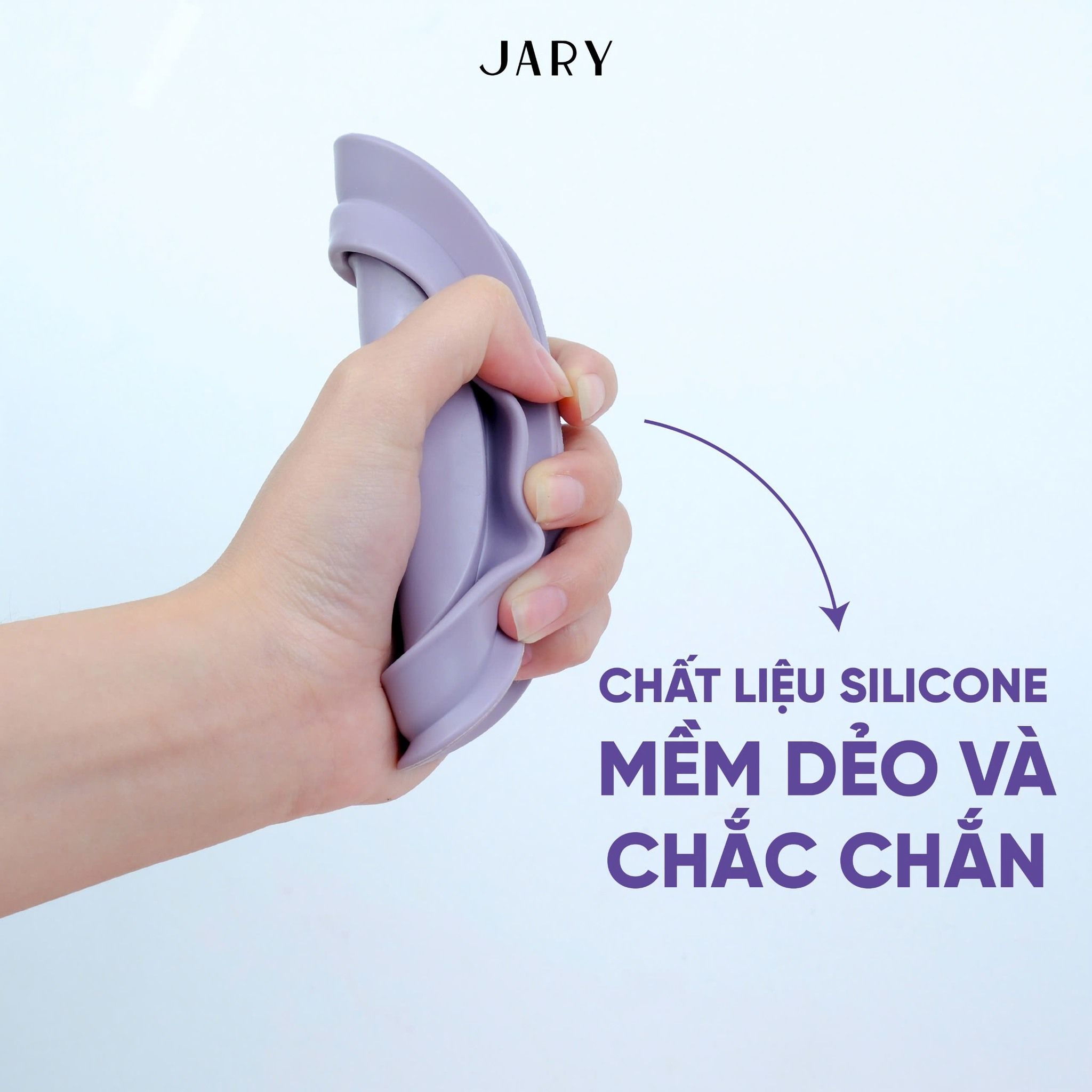 CHẬU LÀM SẠCH CỌ TRANG ĐIỂM BẰNG SILICONE JARY SLICONE MAKEUP BRUSH CLEANING