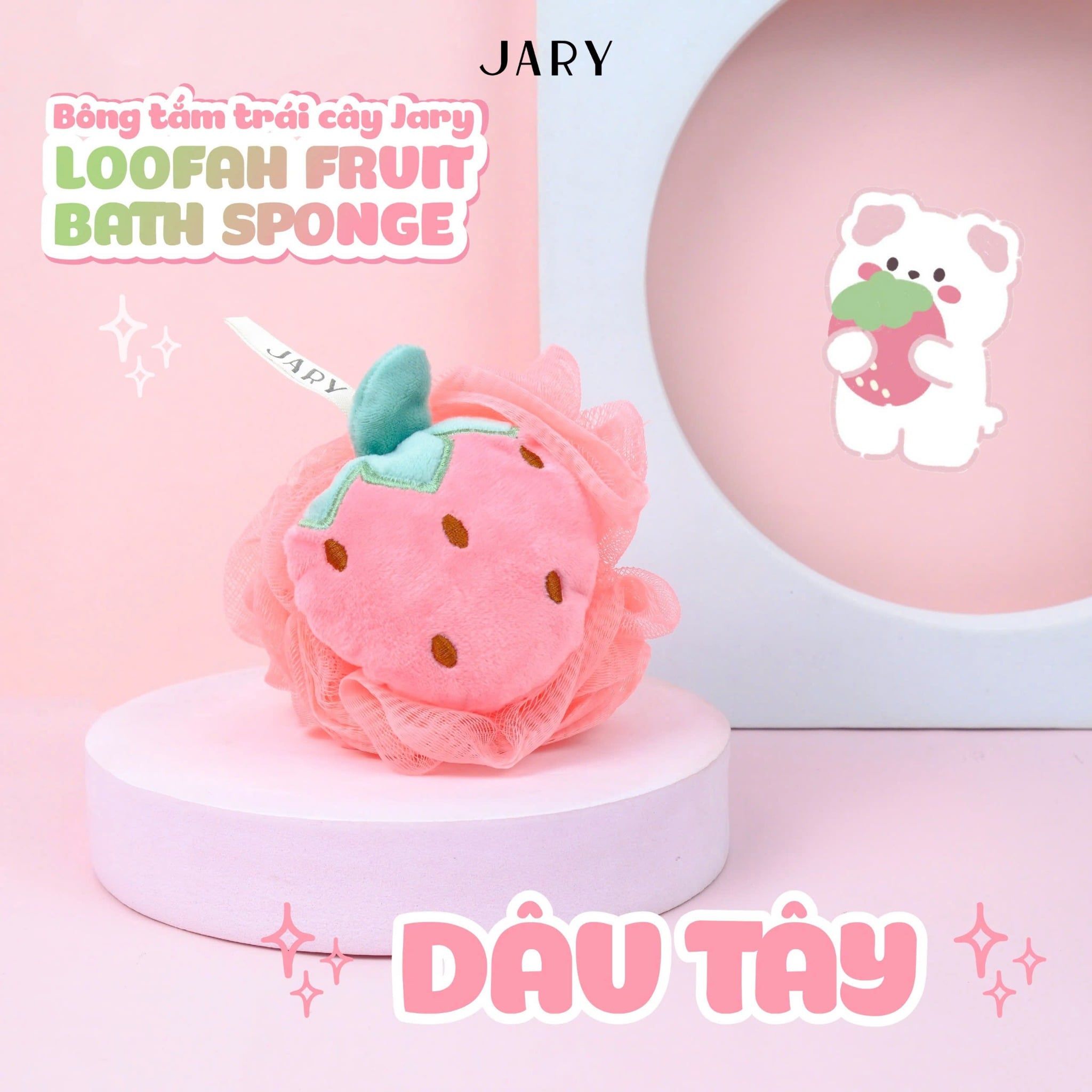 BÔNG TẮM TRÁI CÂY JARY LOOFAH BATH SPONGE