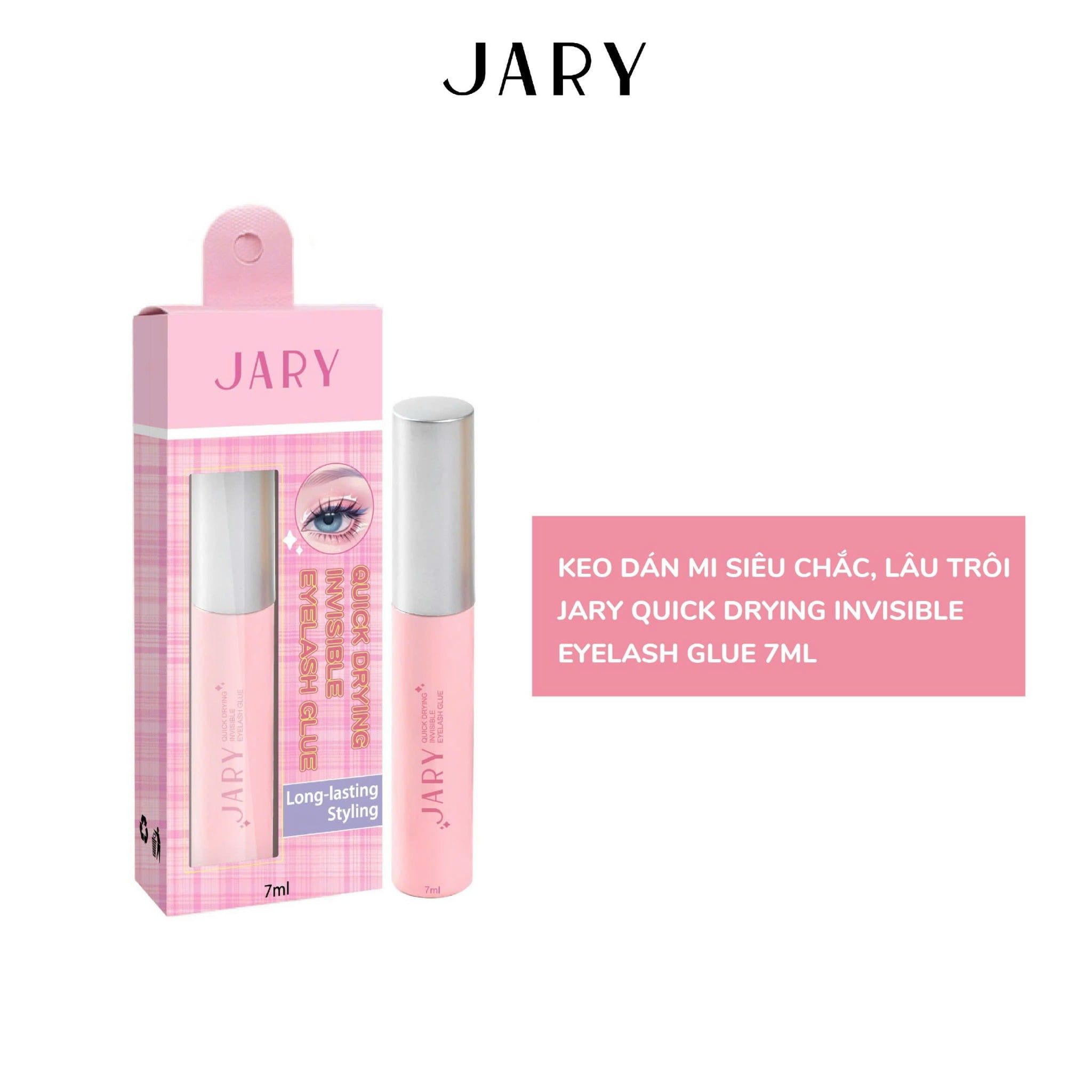 KEO DÁN MI SIÊU CHẮC, LÂU TRÔI JARY QUICK DRYING INVISIBLE EYELASH GLUE 7ML