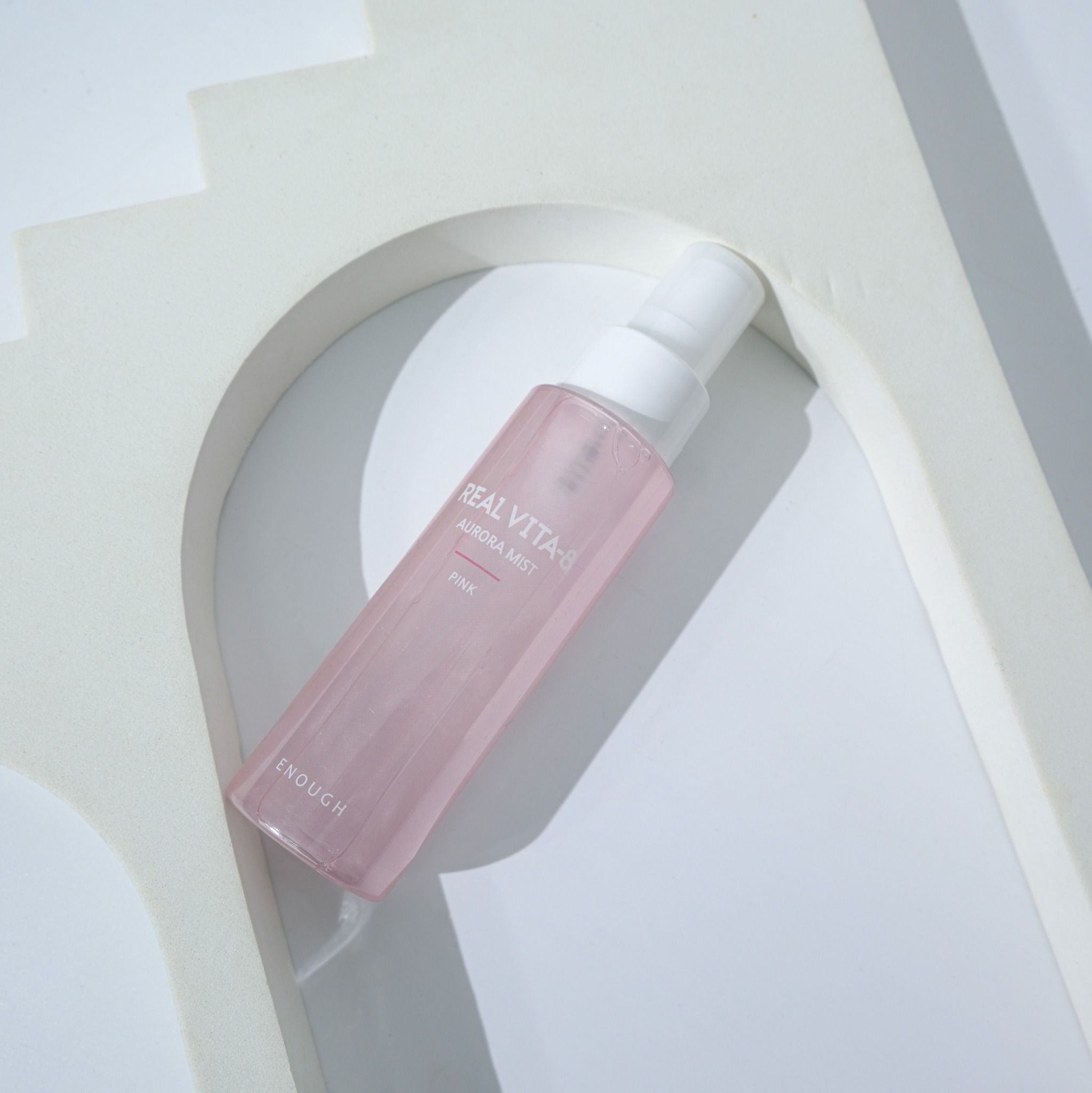 XỊT KHOÁNG ENOUGH REAL VITA 8 AURORA MIST 80ML - PINK