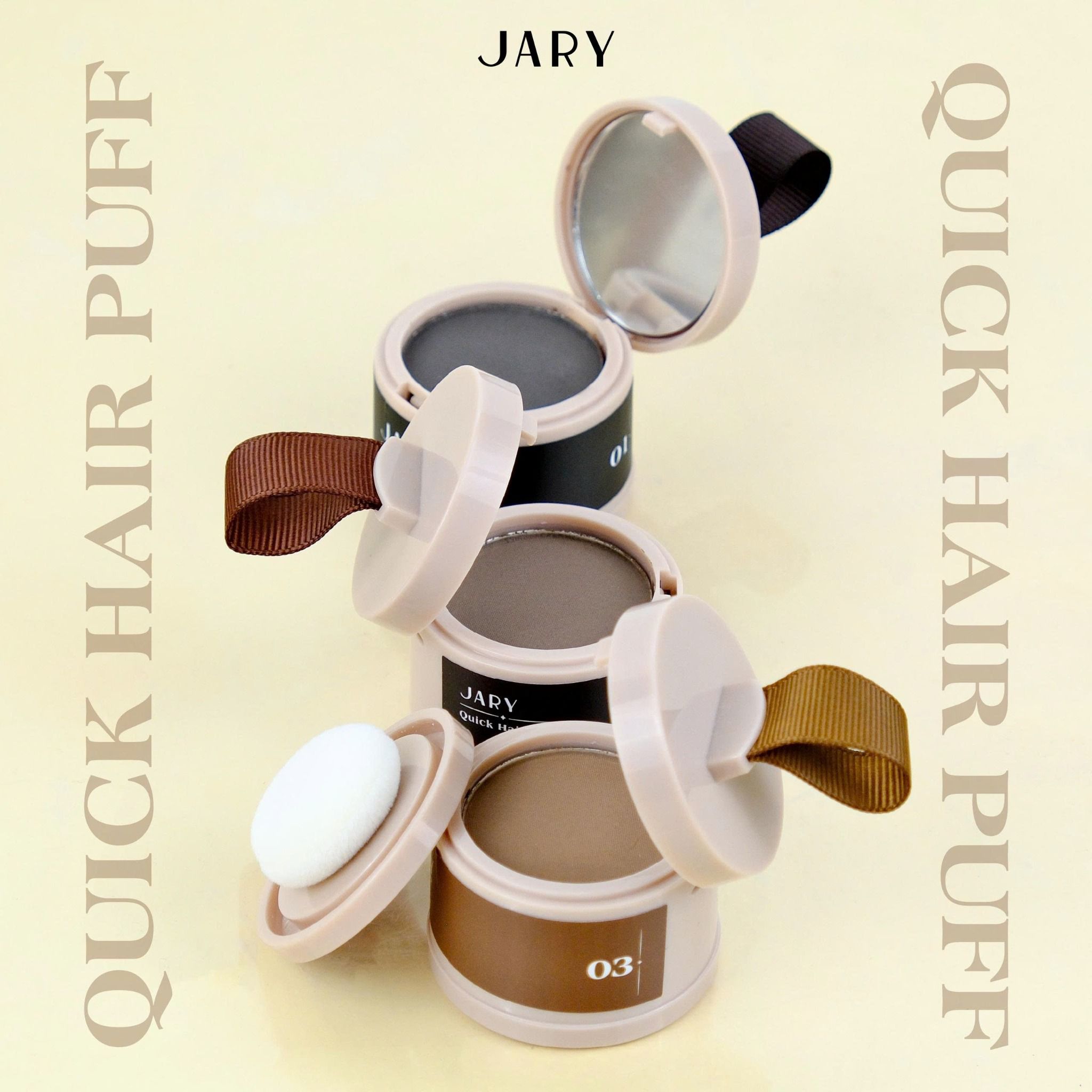 PHẤN CHẤM HÓI TÓC JARY QUICK HAIR PUFF