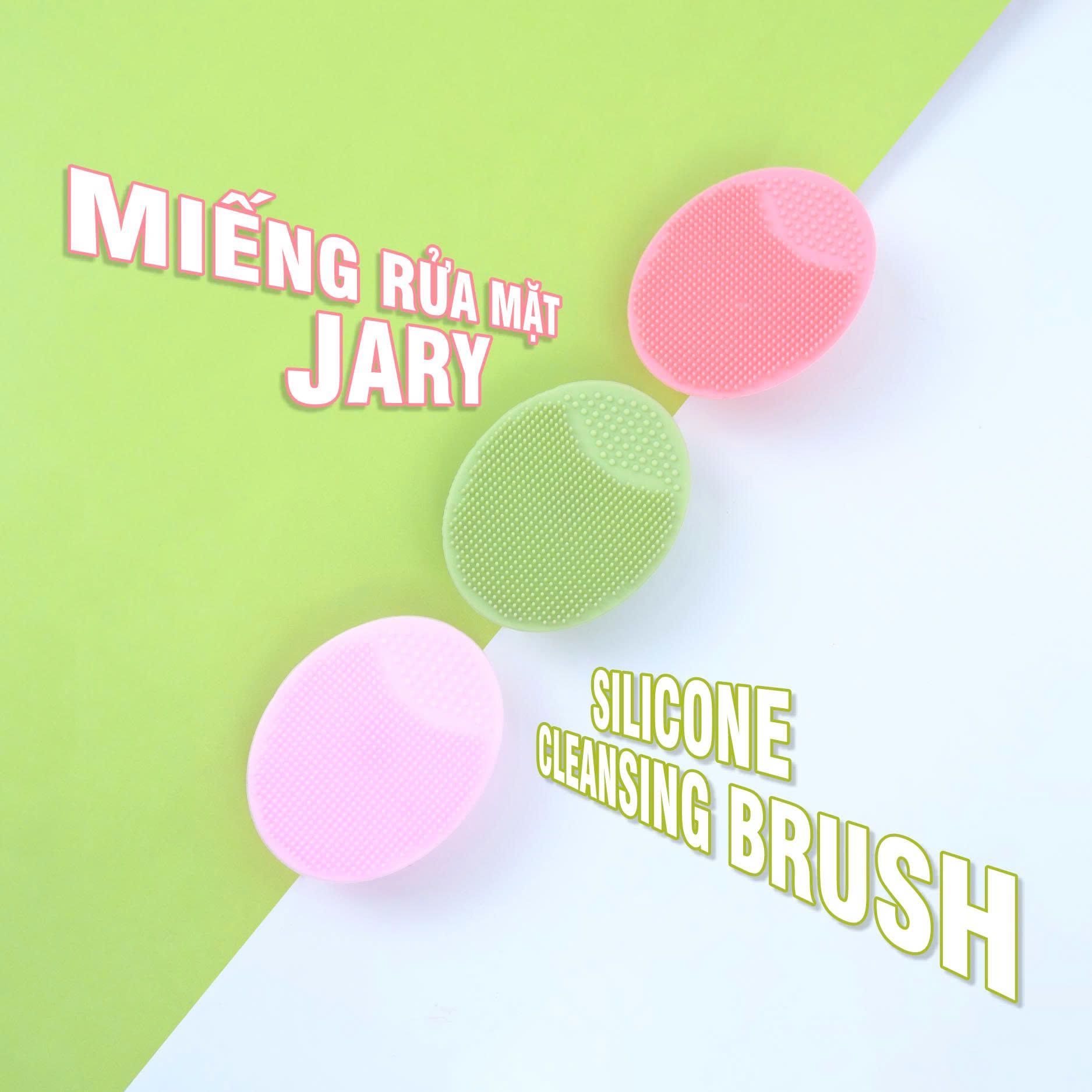 MIẾNG RỬA MẶT SILICONE JARY SILICONE CLEANSING BRUSH - SC02