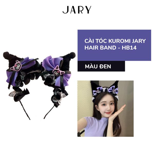 CÀI TÓC KUROMI JARY HAIR BAND - HB14 - MÀU ĐEN