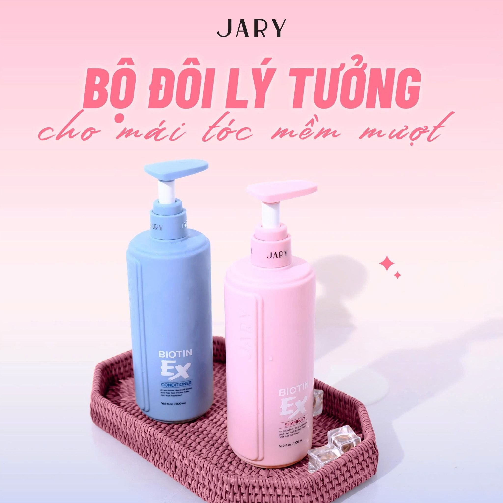 DẦU GỘI & DẦU XẢ BIOTIN JARY BIOTIN EX