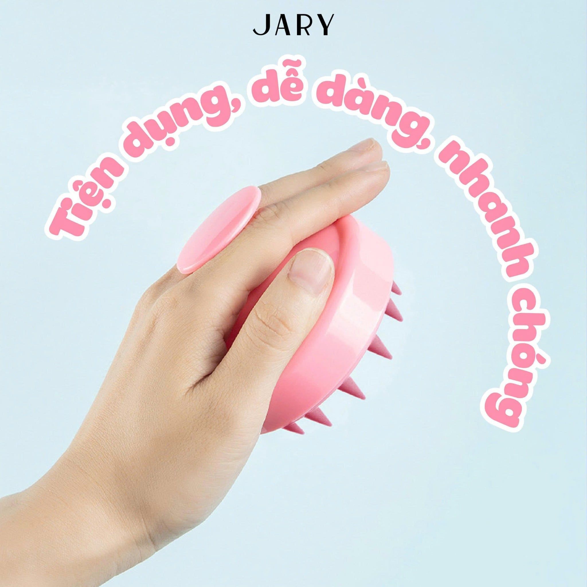 LƯỢC GỘI ĐẦU JARY SCALP MASSAGING SHAMPOO BRUSH