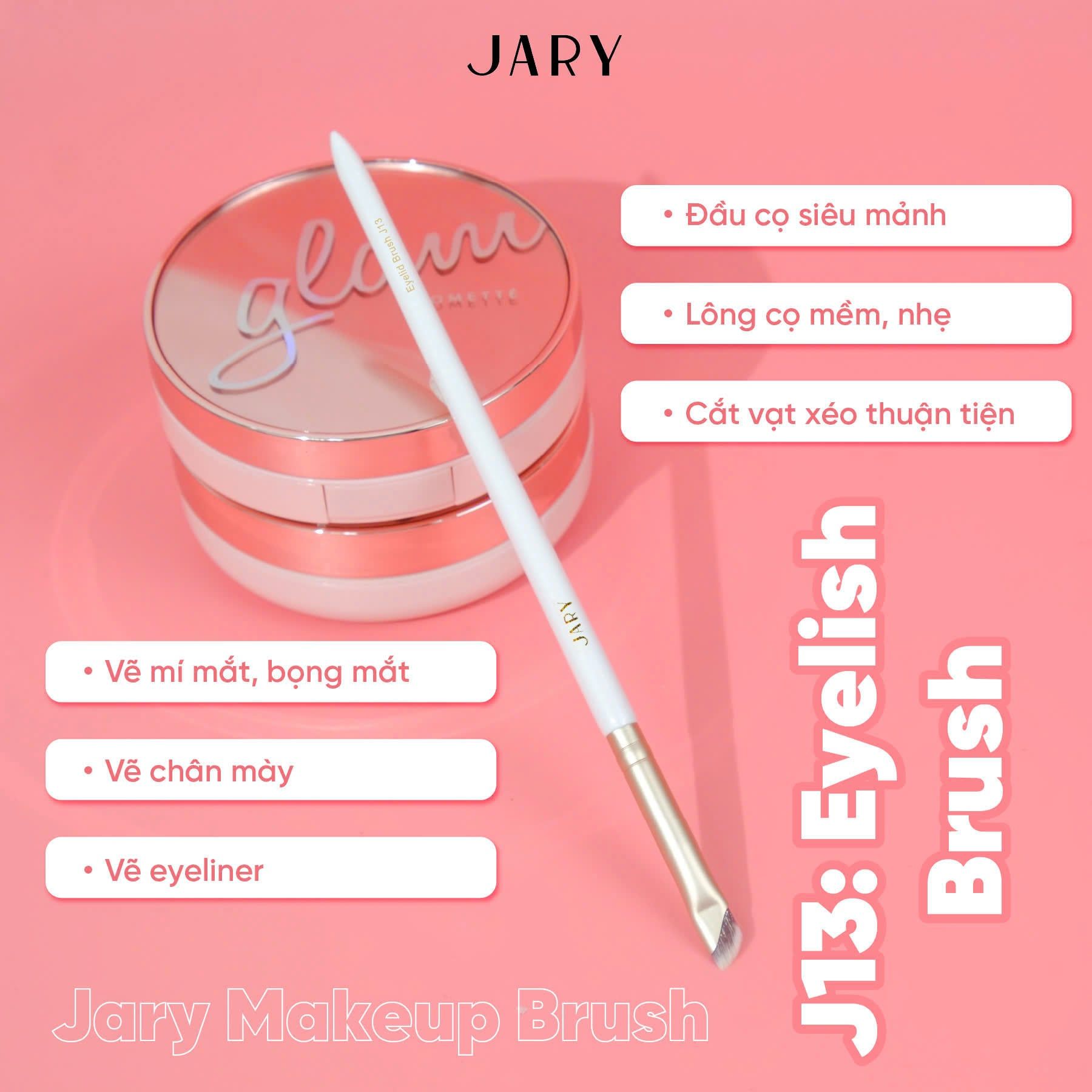 CỌ VẼ BỌNG MẮT, KẺ MÍ MẮT DẠNG GEL JARY EYELID BRUSH J13