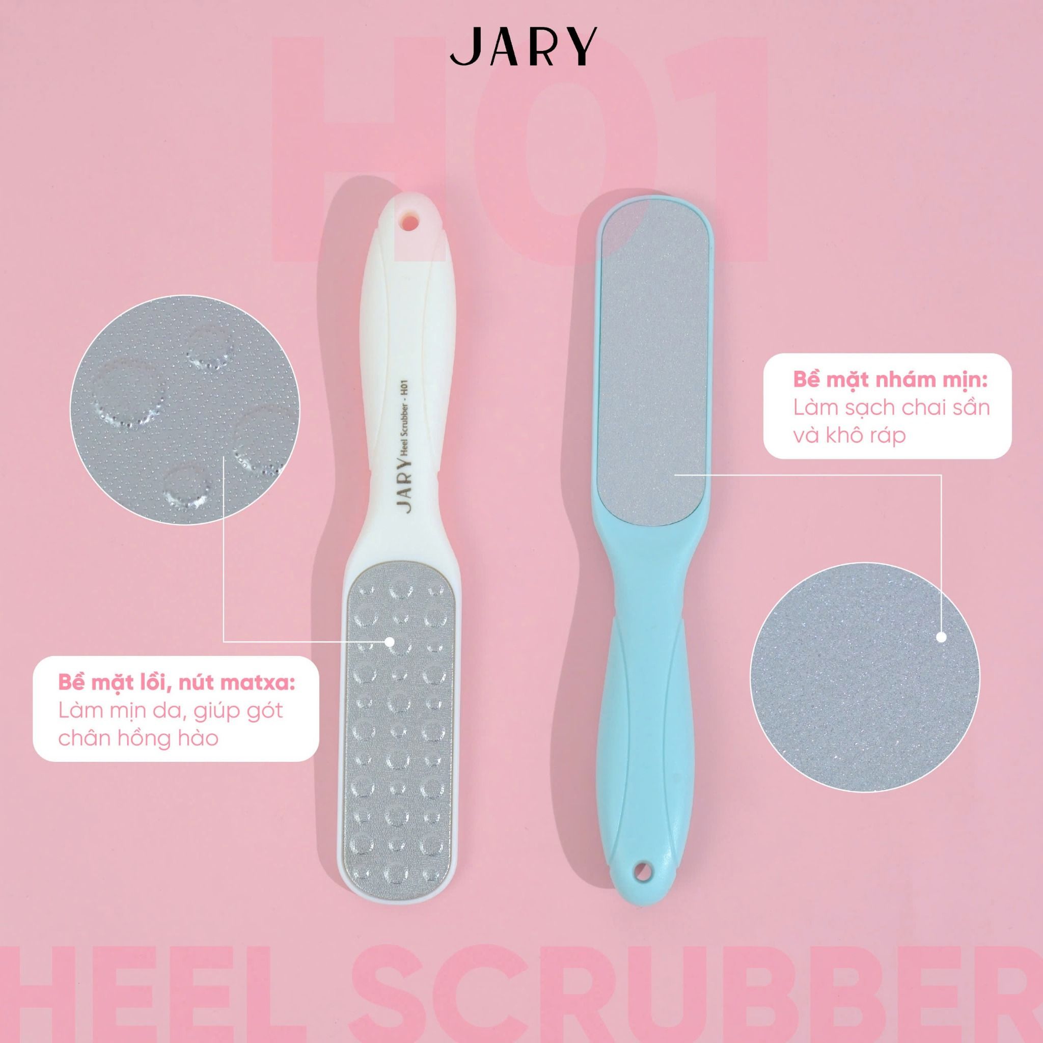 CÂY CHÀ GÓT CHÂN JARY HEEL SCRUBBER - H02