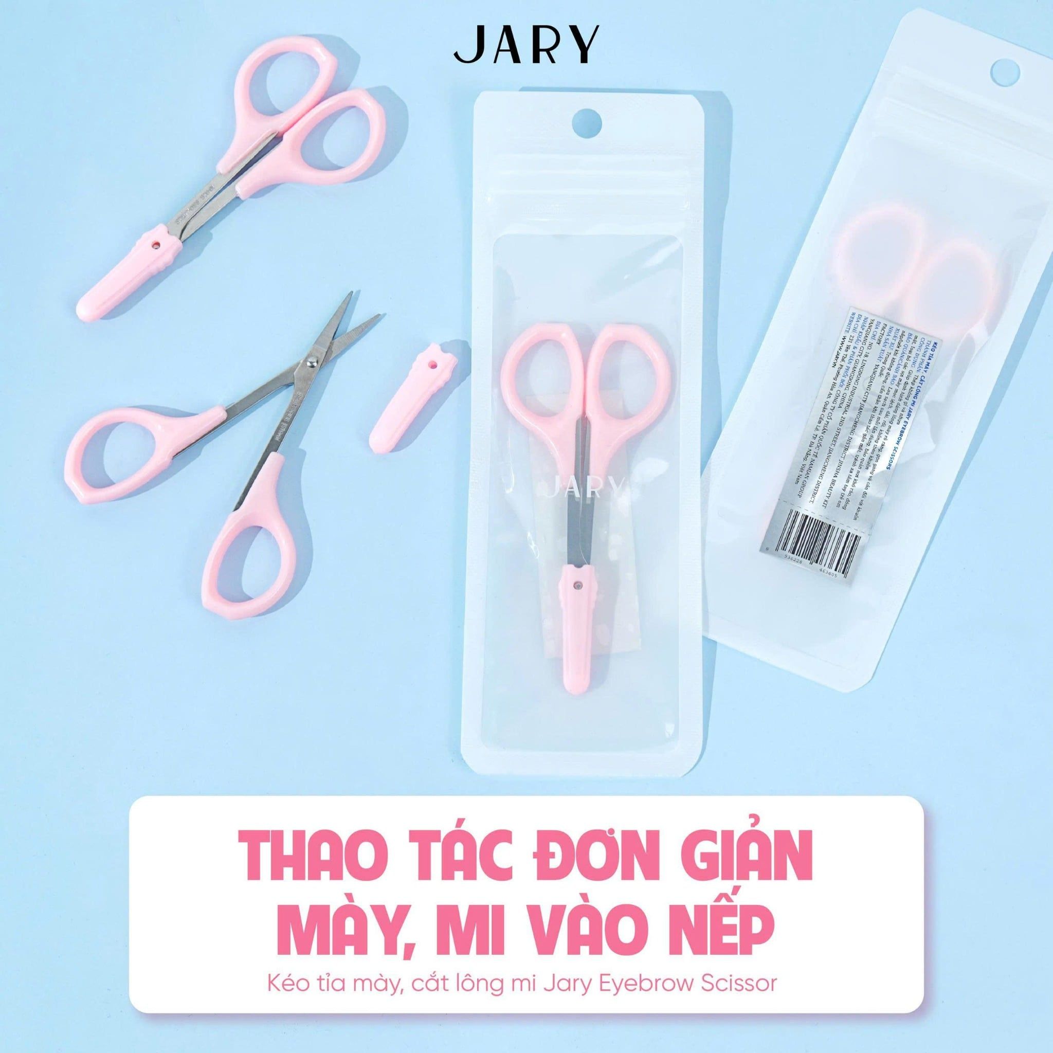 KÉO TỈA MÀY, CẮT LÔNG MI JARY EYEBROW SCISSORS