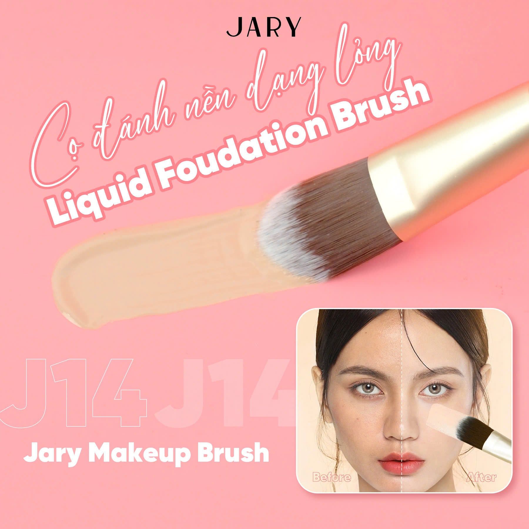 CỌ TÁN KEM NỀN DẠNG LỎNG JARY LIQUID FOUNDATION BRUSH J14