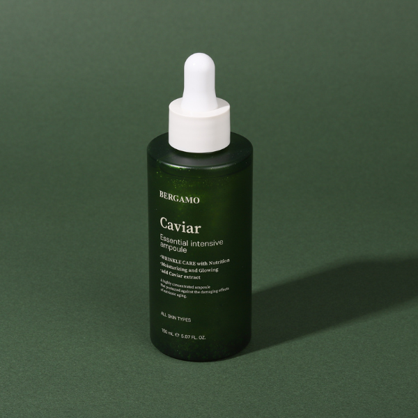 TINH CHẤT TRỨNG CÁ TẦM BERGAMO CAVIAR ESSENTIAL INTENSIVE AMPOULE