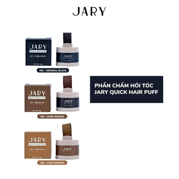 PHẤN CHẤM HÓI TÓC JARY QUICK HAIR PUFF