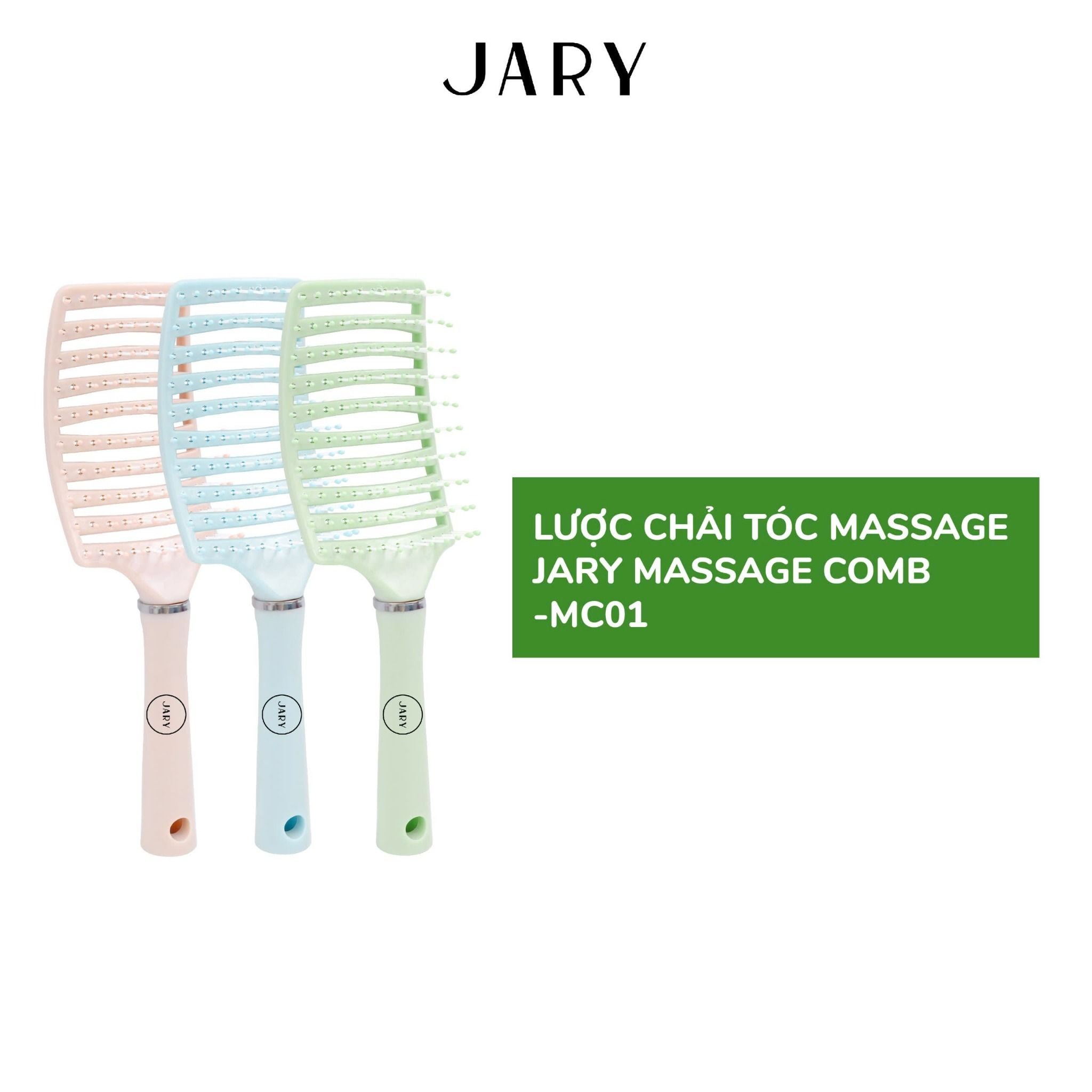 LƯỢC CHẢI TÓC MASSAGE JARY MASSAGE COMB - MC01
