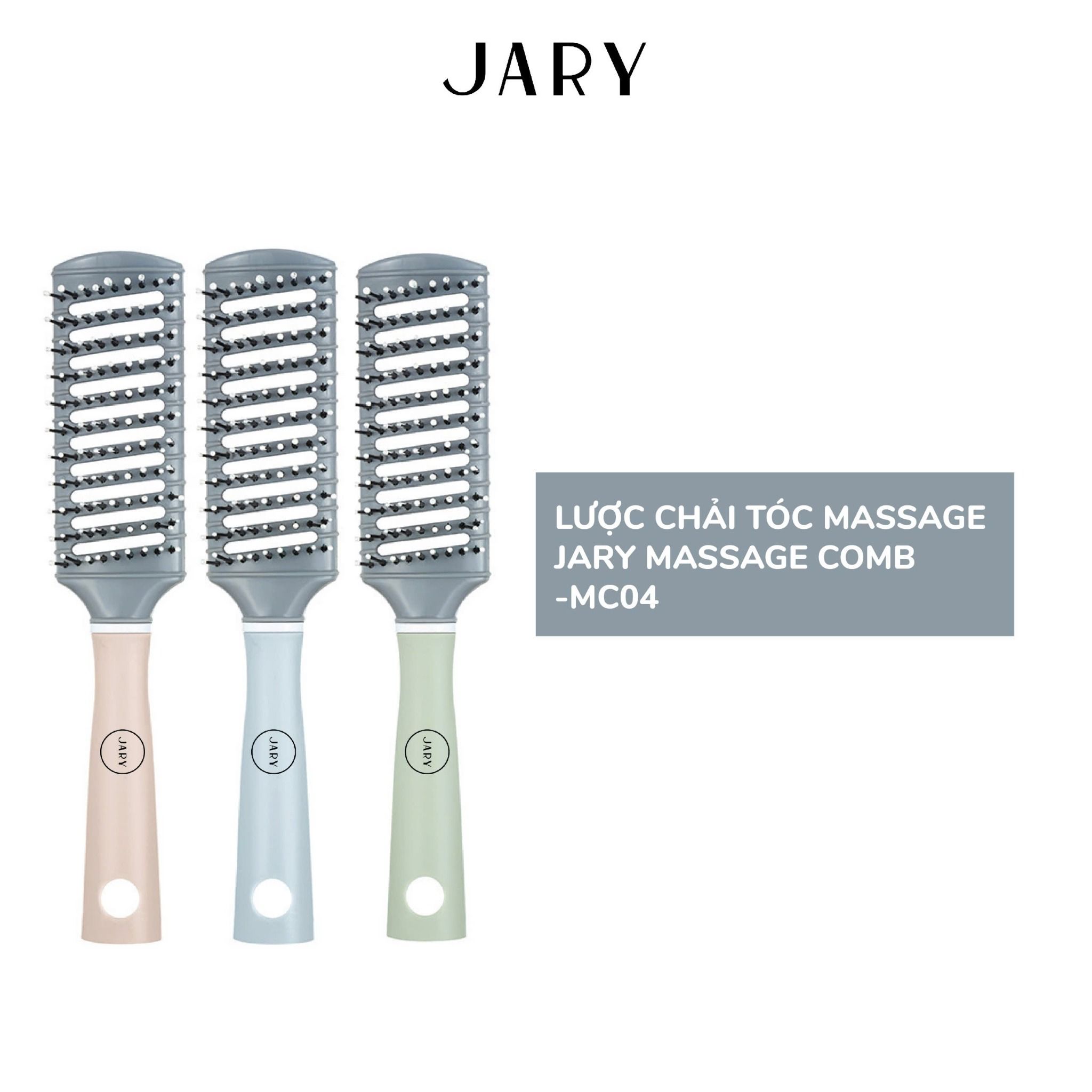 LƯỢC CHẢI TÓC MASSAGE JARY MASSAGE COMB - MC04