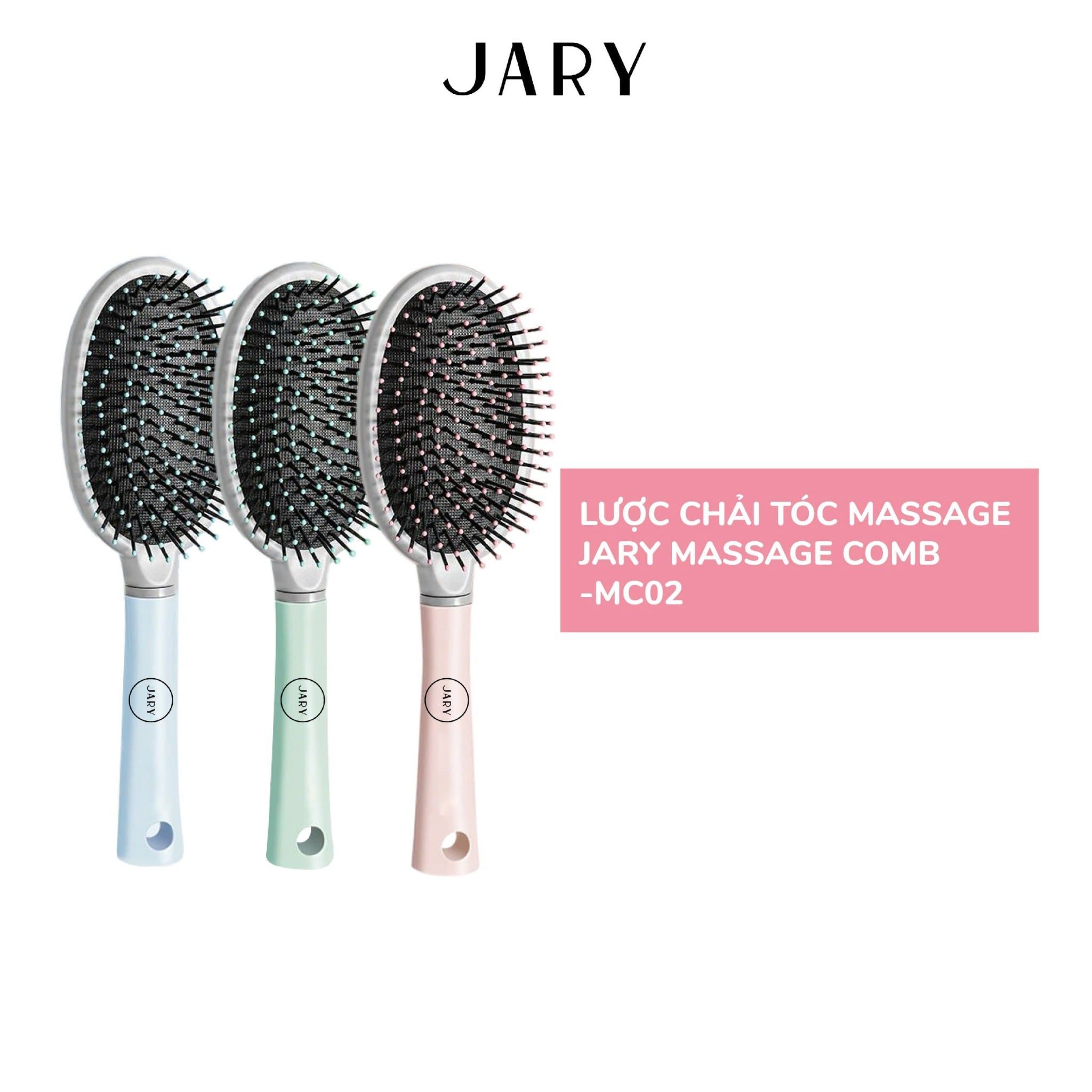 LƯỢC CHẢI TÓC MASSAGE JARY MASSAGE COMB - MC02