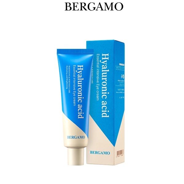 KEM DƯỠNG MẮT CẤP ẨM HỖ TRỢ PHỤC HỒI BERGAMO HYALURONIC ACID ESSENTIAL INTENSIVE EYE CREAM 100G