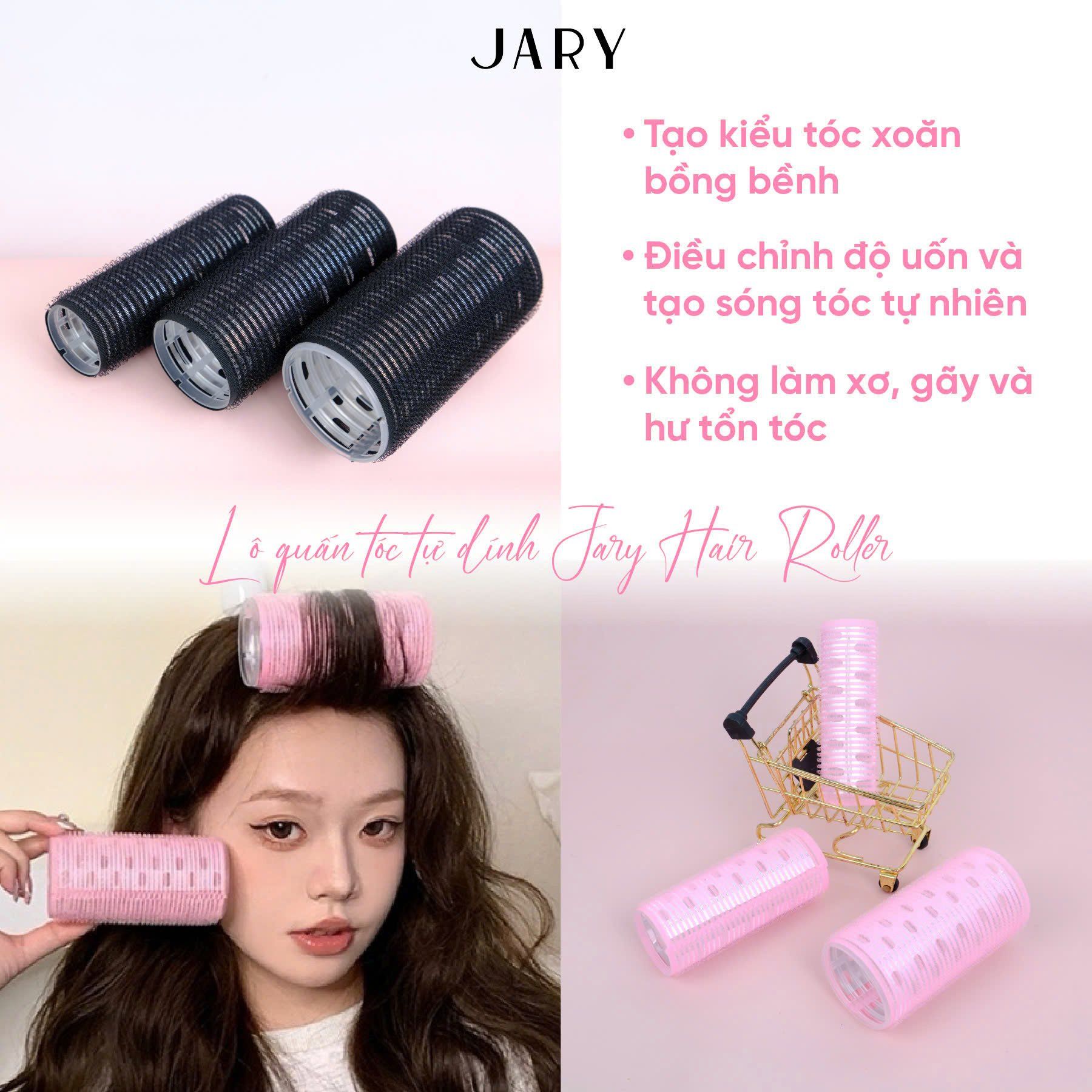 LÔ QUẤN TÓC TỰ DÍNH JARY HAIR ROLLER - 4CM