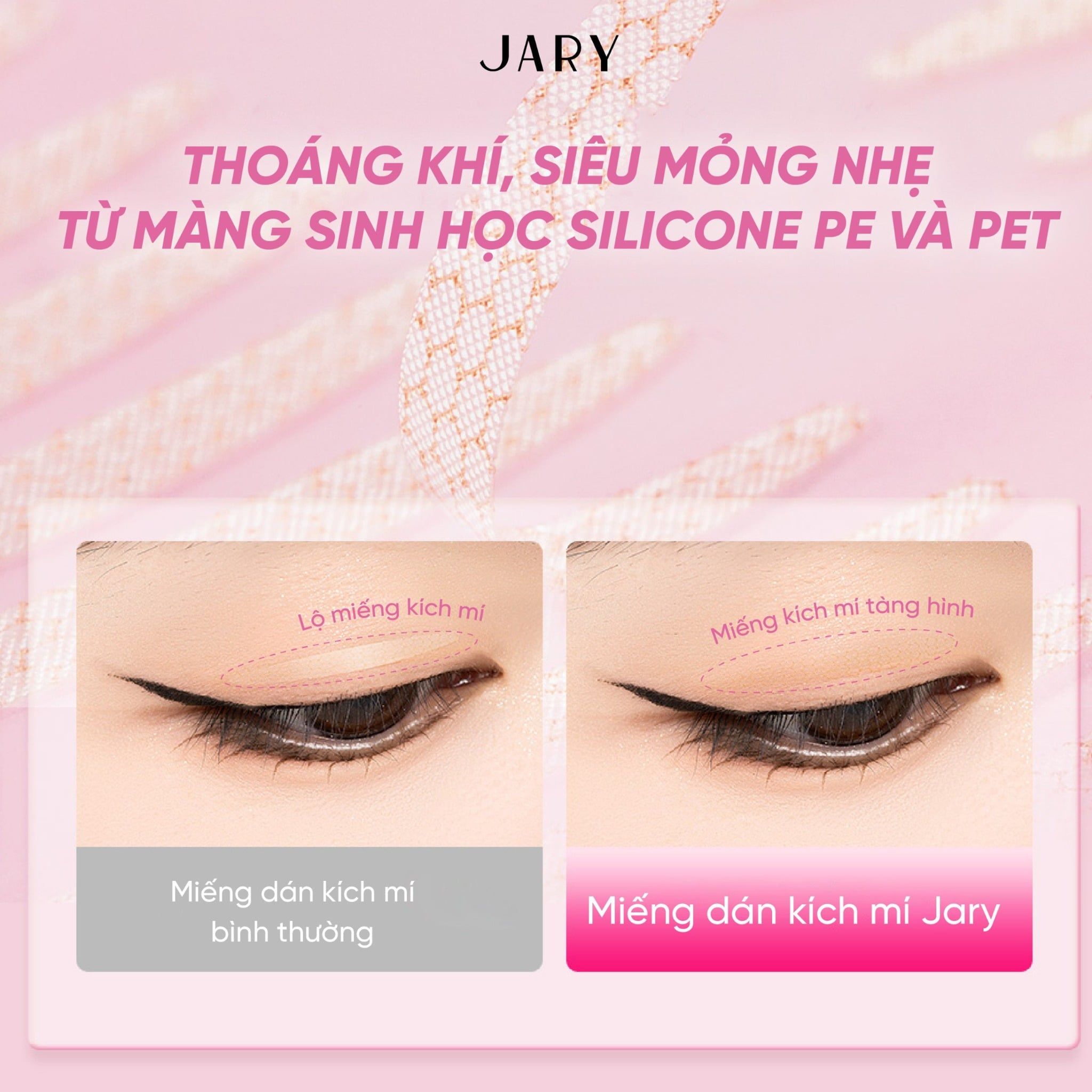 MIẾNG DÁN KÍCH MÍ TÀNG HÌNH JARY EYELID TAPE 120 MIẾNG - SIZE L