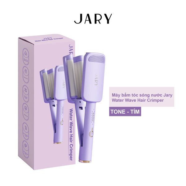 MÁY BẤM TÓC SÓNG NƯỚC JARY WATER WAVE HAIR CRIMPER - TONE TÍM