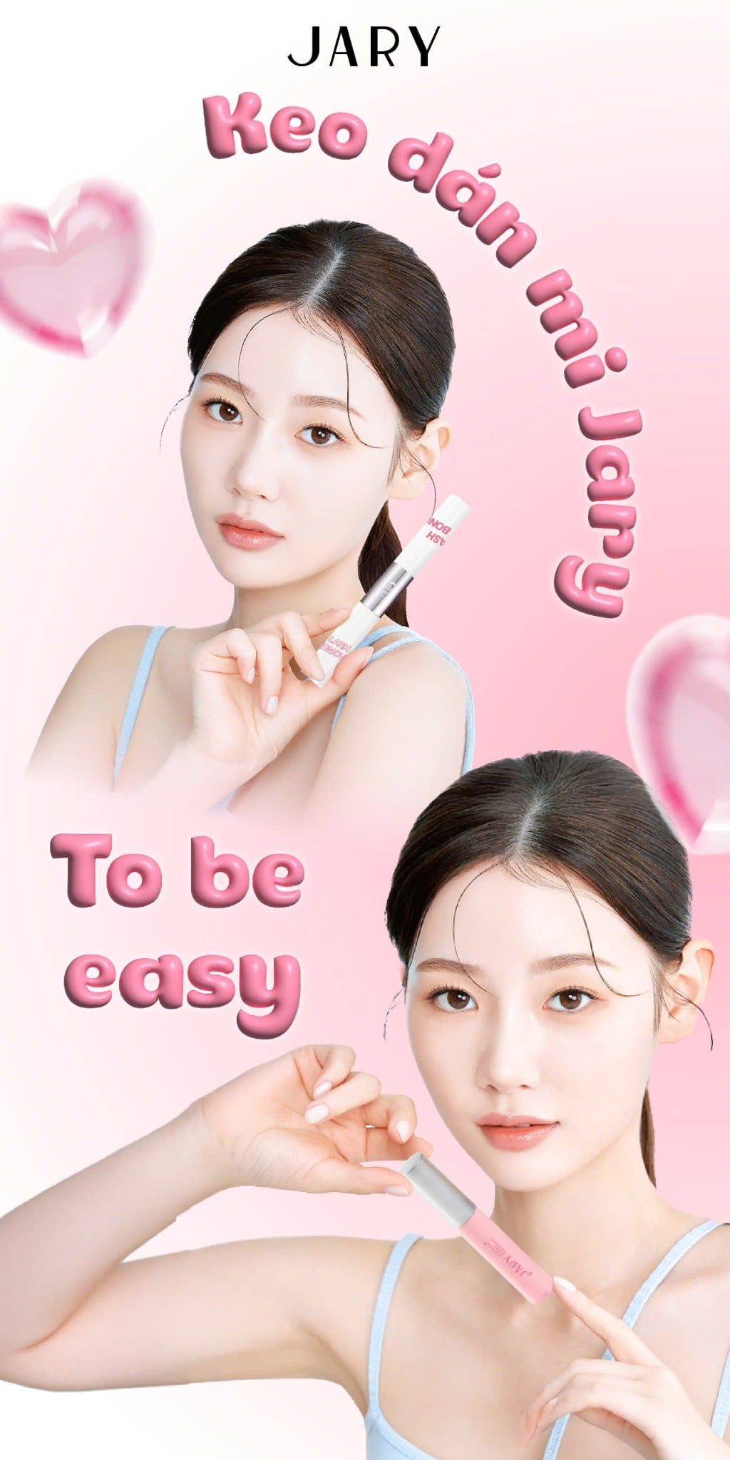 KEO DÁN MI SIÊU CHẮC, LÂU TRÔI JARY QUICK DRYING INVISIBLE EYELASH GLUE 7ML