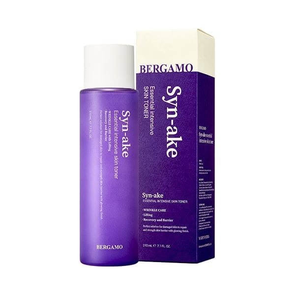 TONER NỌC RẮN BERGAMO SYNAKE ESSENTIAL INTENSIVE TONER 210ML