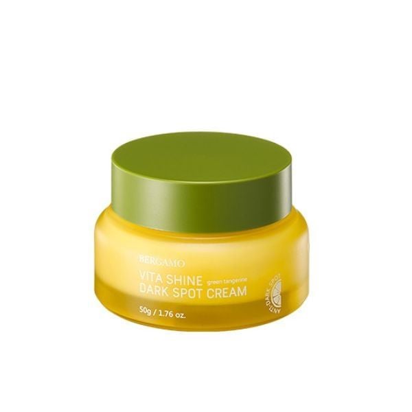 KEM DƯỠNG QUÝT XANH HỖ TRỢ SÁNG DA BERGAMO GREEN TANGERINE VITA SHINE DARK SPOT CREAM 50G