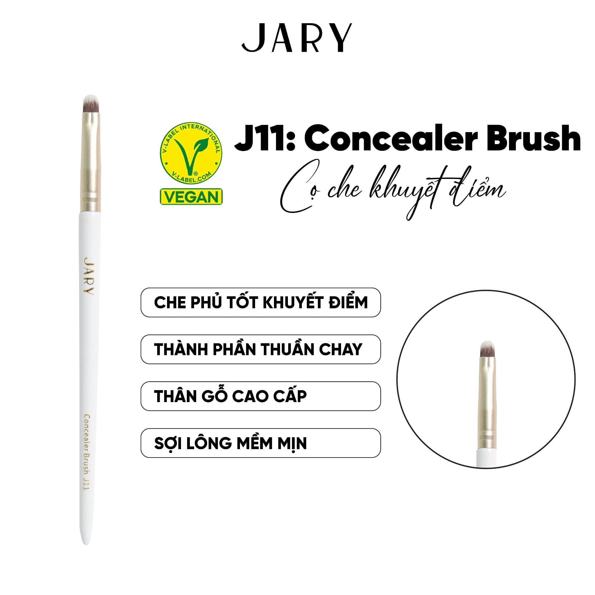 CỌ CHE KHUYẾT ĐIỂM JARY CONCEALER BRUSH J11