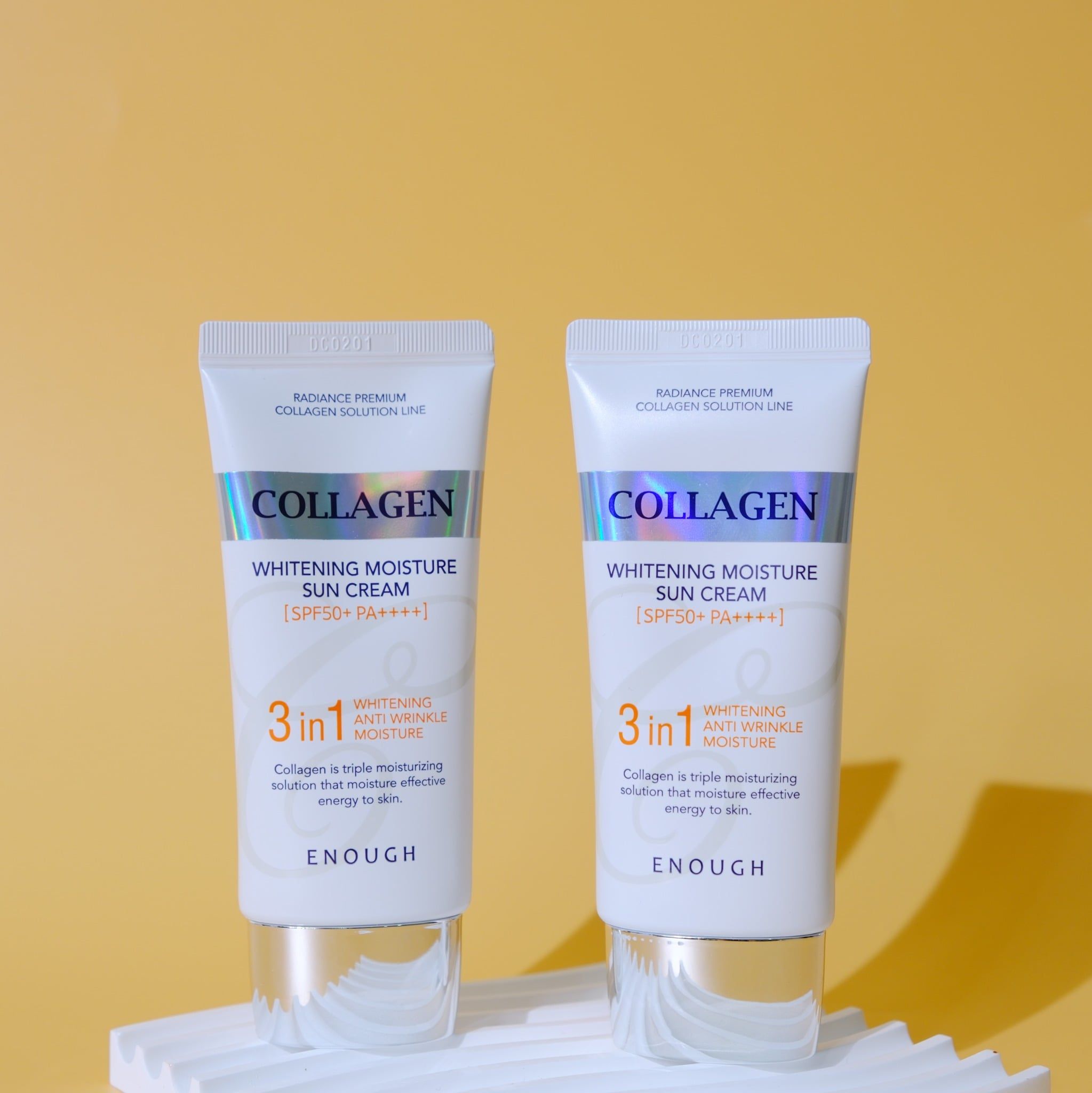 KEM CHỐNG NẮNG COLLAGEN 3IN1 ENOUGH COLLAGEN WHITENING MOISTURE SUN CREAM 50ML