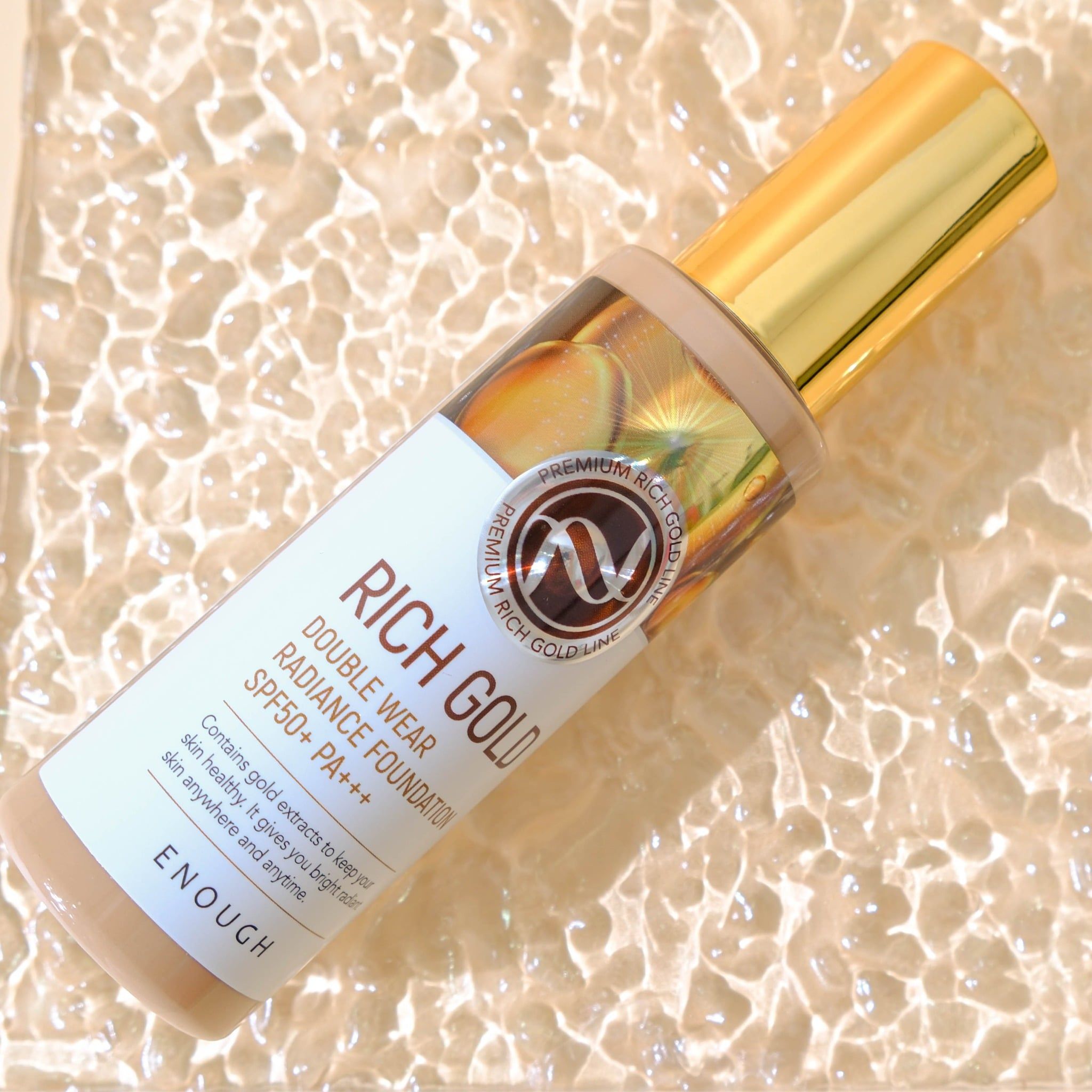 KEM NỀN VÀNG CAO CẤP ENOUGH PREMIUM RICH GOLD DOUBLE WEAR RADIANCE FOUNDATION 100ML