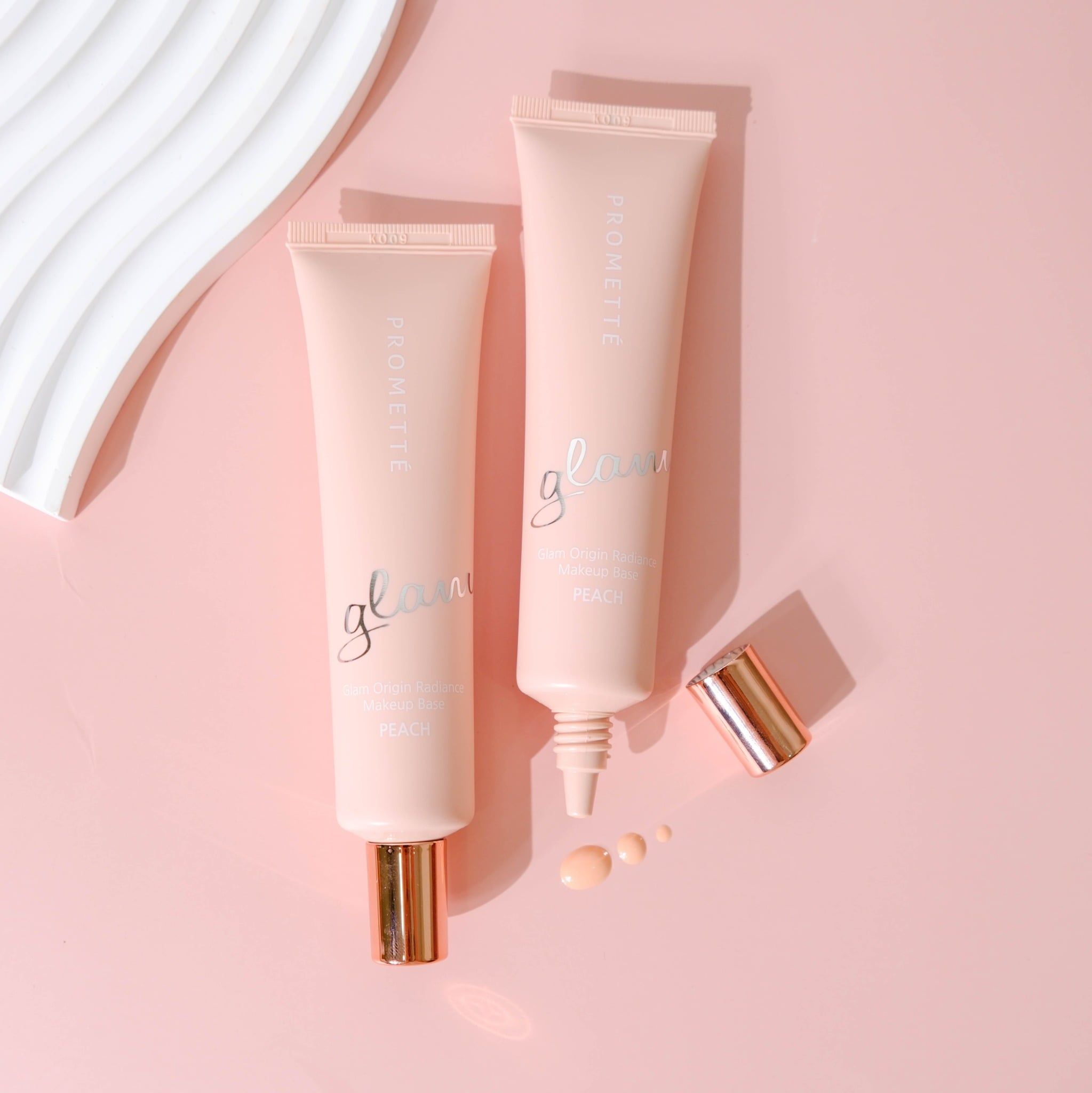 KEM LÓT GLAM ENOUGH PROMETTE GLAM ORIGIN RADIANCE MAKEUP BASE 30G - PEACH