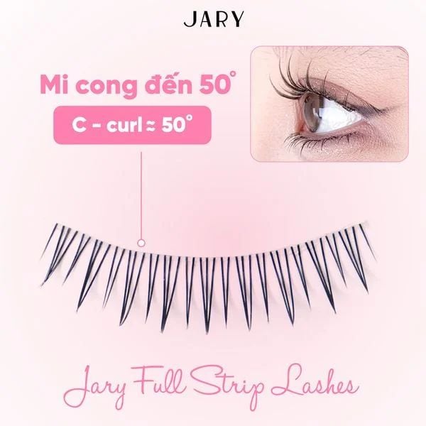 LÔNG MI GIẢ GÂN TRONG JARY FULL STRIP LASHES - F14