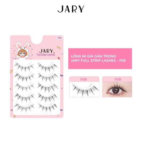 LÔNG MI GIẢ GÂN TRONG JARY FULL STRIP LASHES - F09